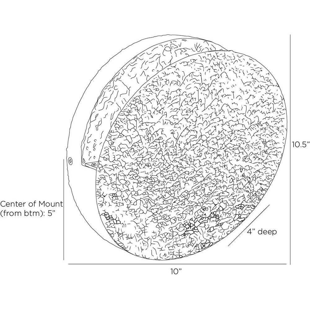 Chance 11 Inch Wall Sconce by Arteriors Home