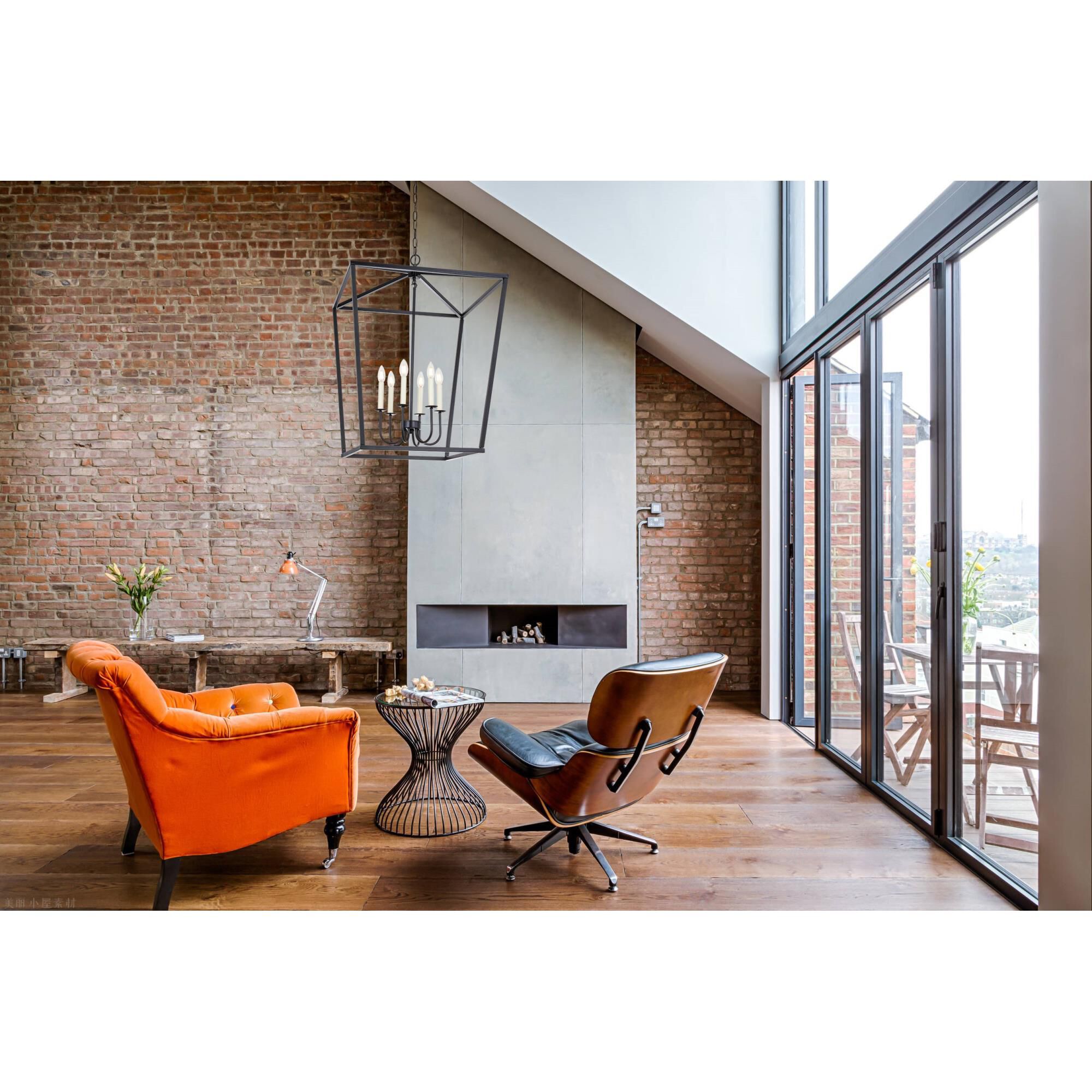 Maddox 24 Inch Large Pendant by Elegant Lighting