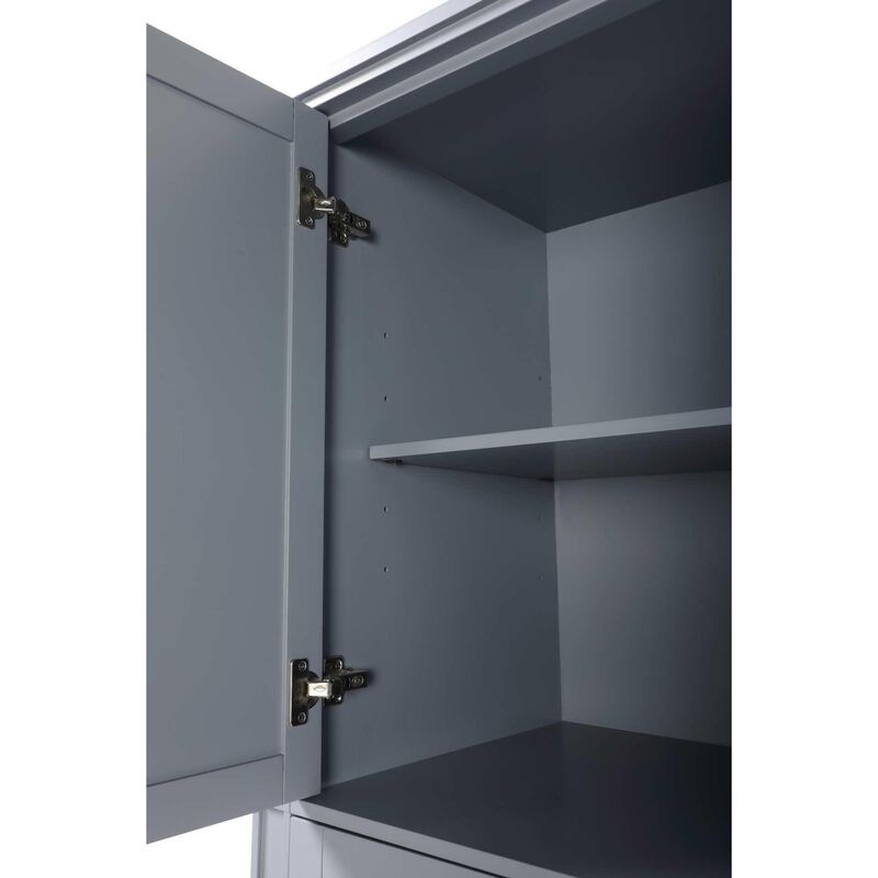 Park Avenue 72 Inch Storage Cabinet by Elegant Decor