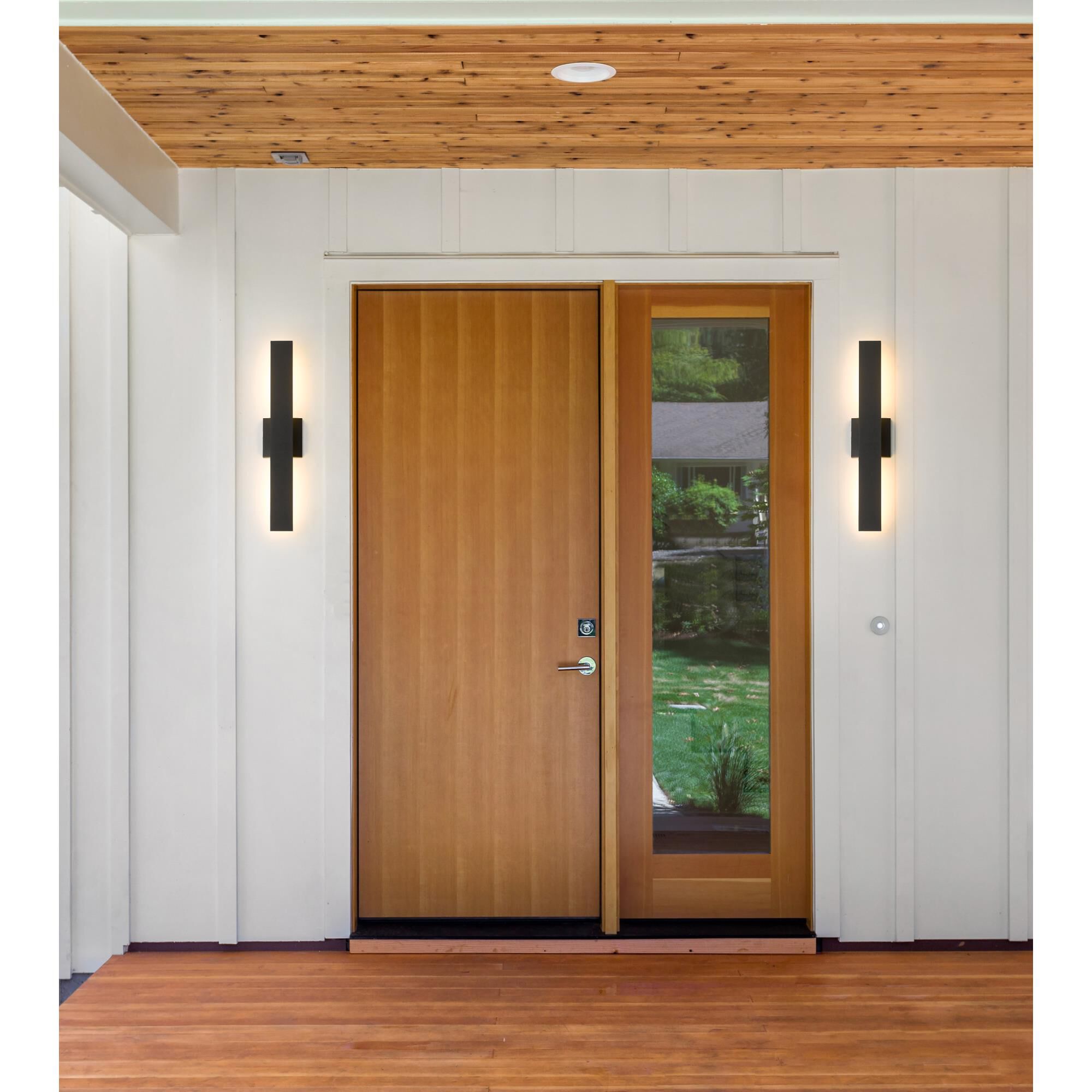 Edge 20 Inch Tall 2 Light LED Outdoor Wall Light by Z-Lite