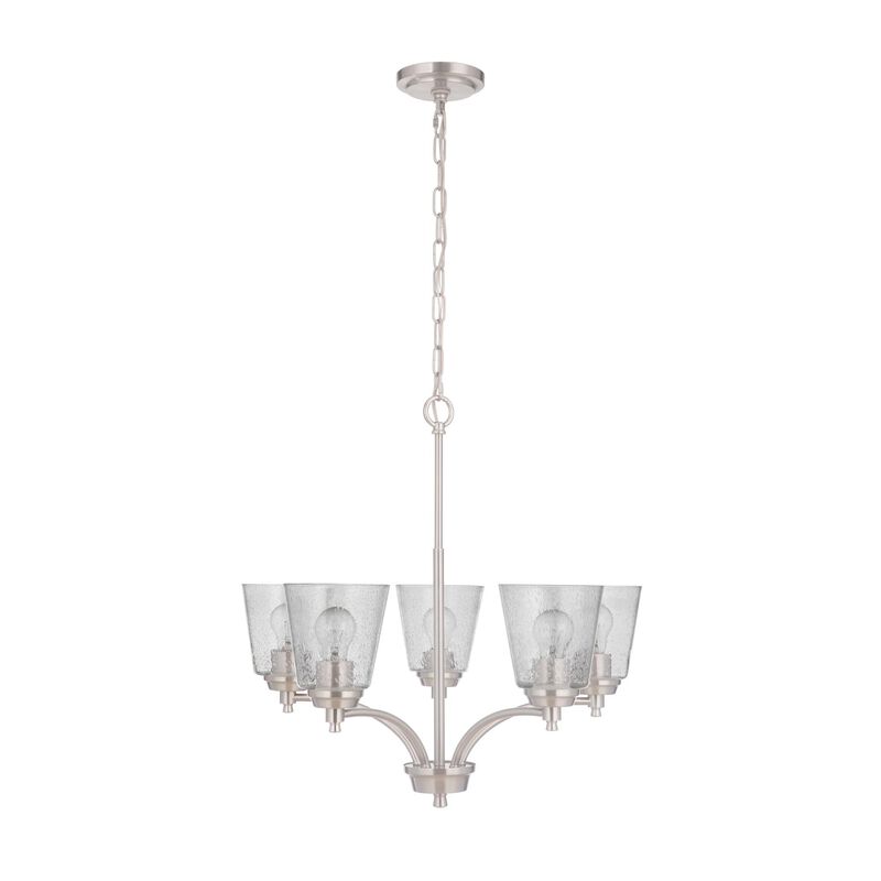 Tyler 24 Inch 5 Light Chandelier by Craftmade