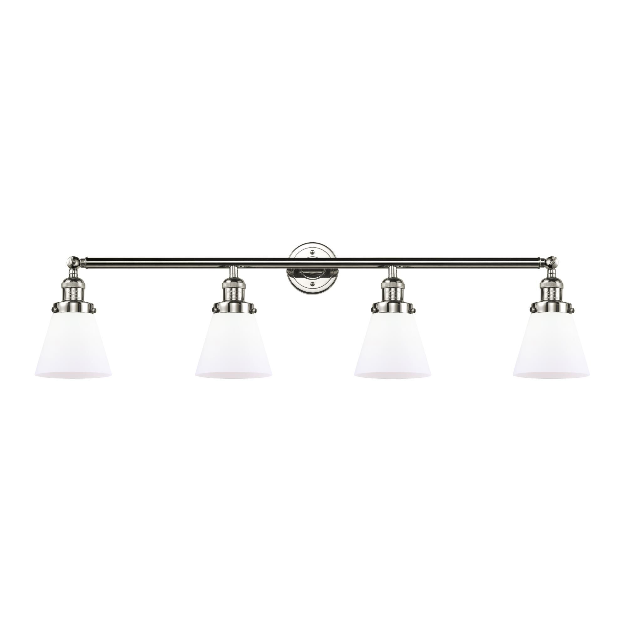Bruno Marashlian Small Cone 42 Inch 4 Light Bath Vanity Light by Innovations Lighting