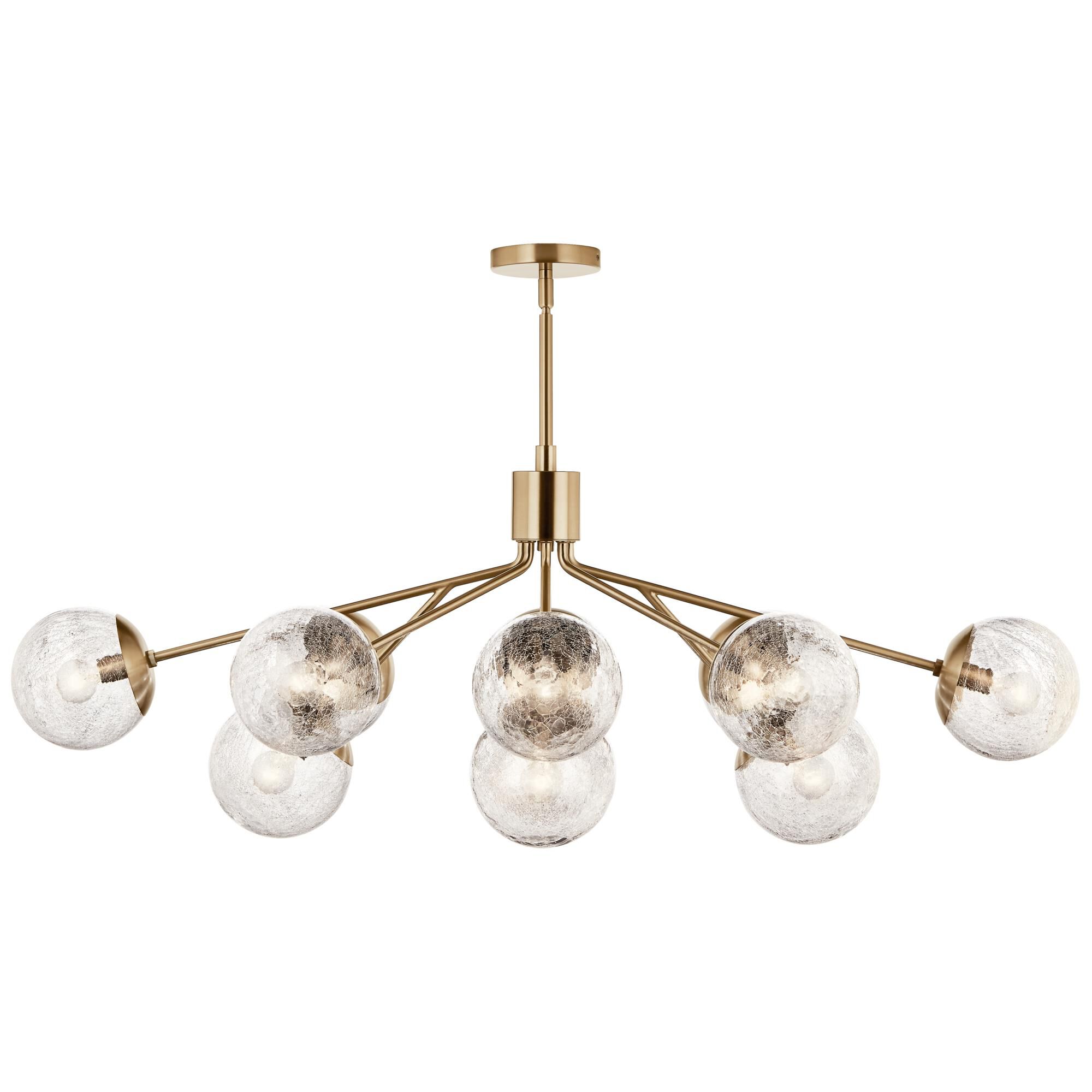 Silvarious Medium Linear Chandelier,