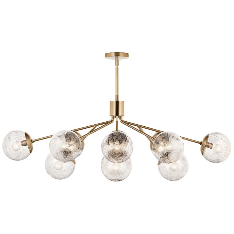Silvarious Medium Linear Chandelier by Kichler