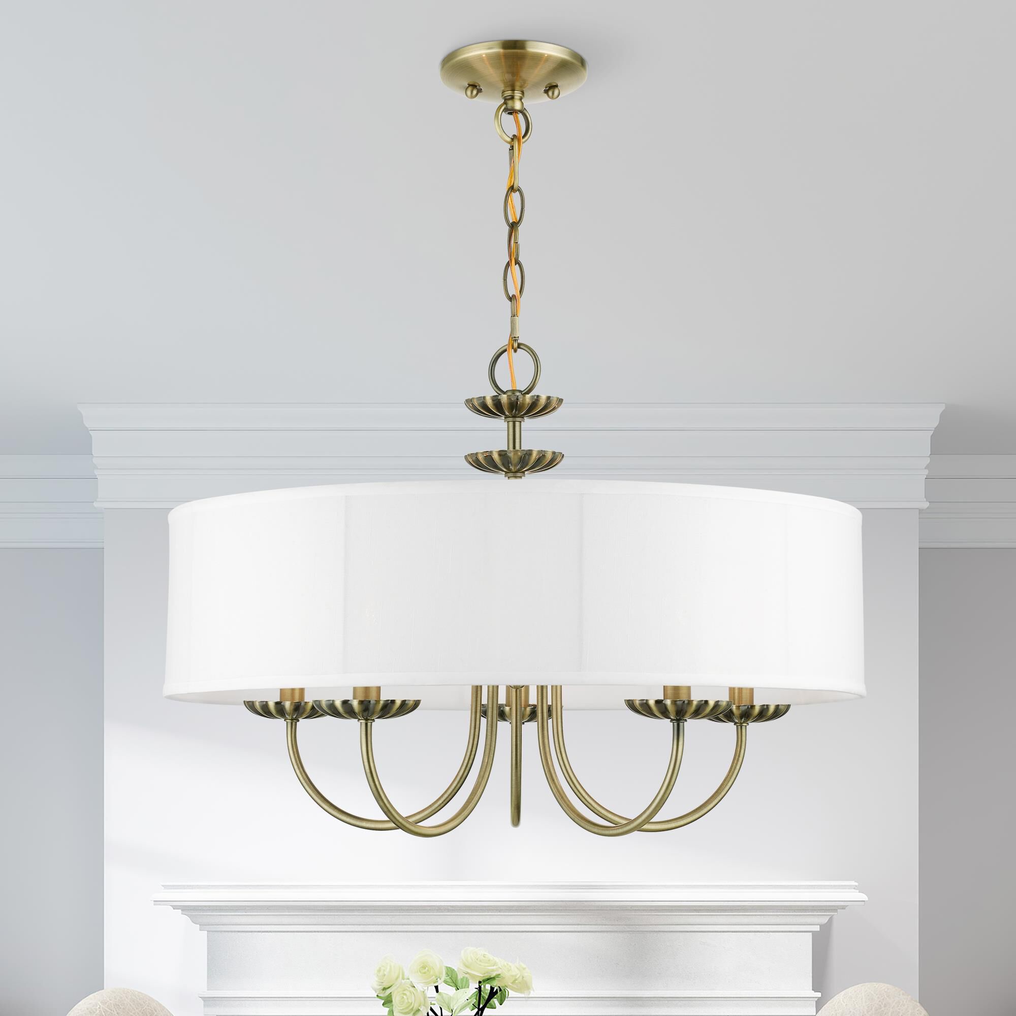 Brookdale 5 Light Chandelier by Livex Lighting