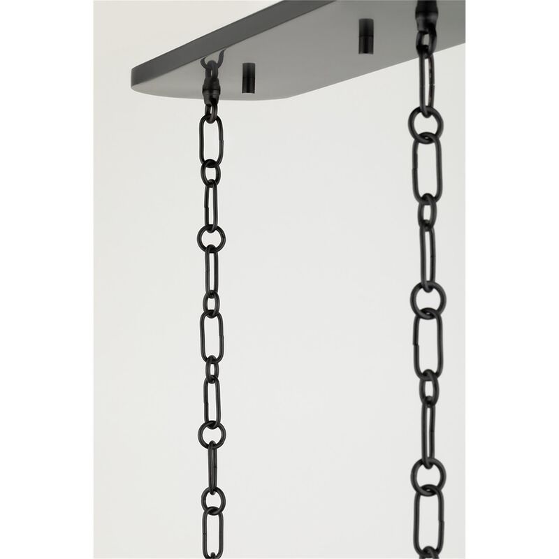Verona Beach Medium Linear Chandelier by Hudson Valley Lighting