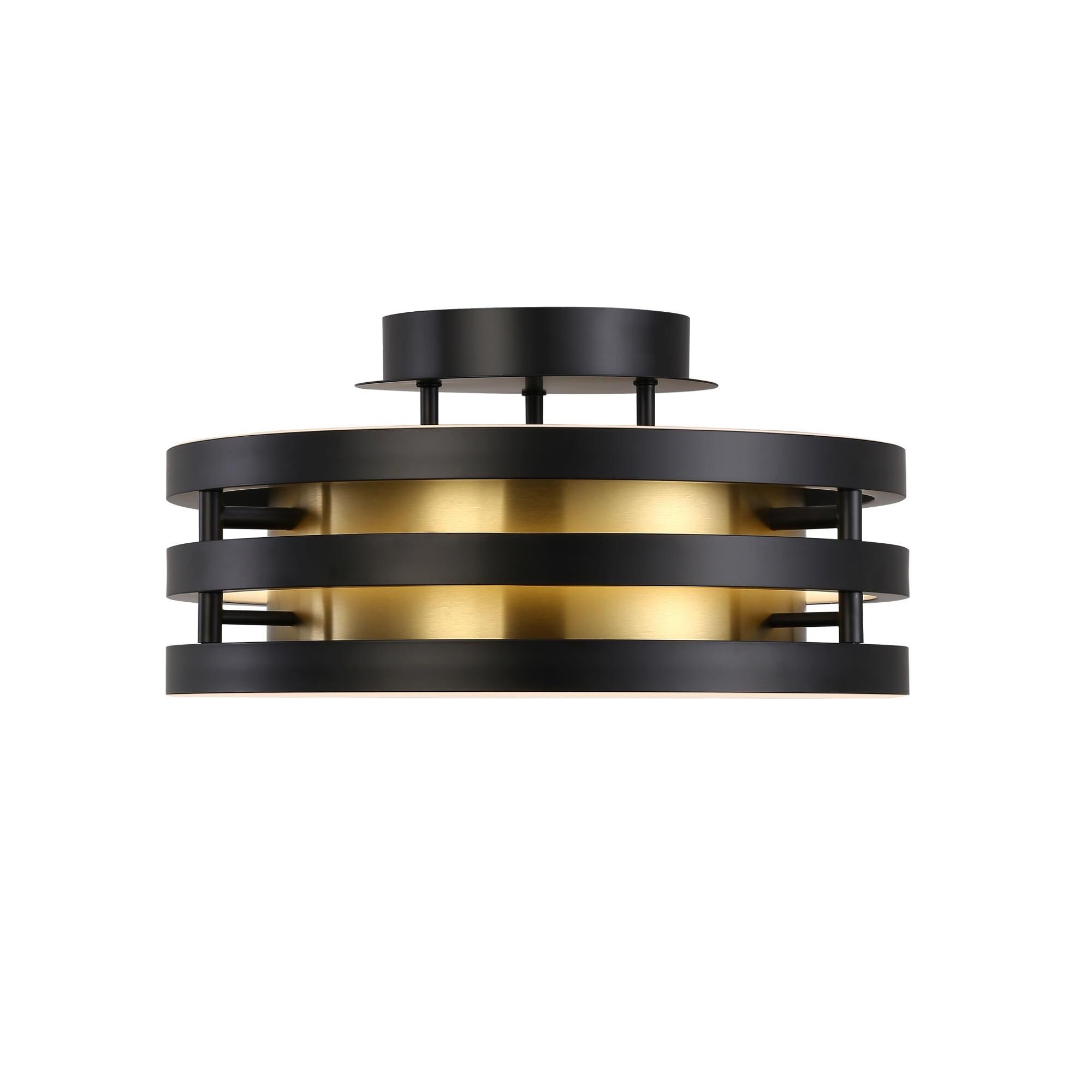 Kevin Kraemer Toledo 15 Inch Semi Flush Mount by Artcraft