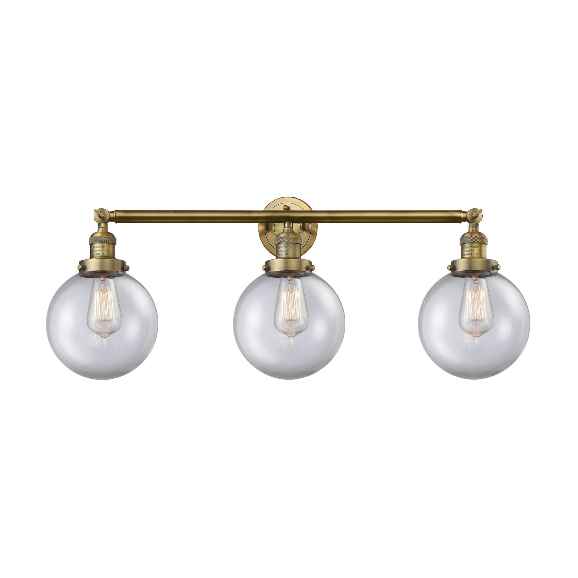 Bruno Marashlian Large Beacon 32 Inch 3 Light Bath Vanity Light by Innovations Lighting