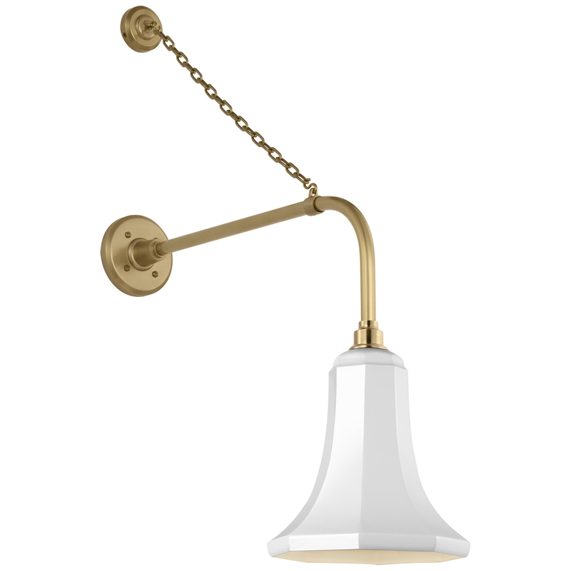 Thomas O'Brien Academy Barn Light 34 Inch Outdoor Wall Light by Visual Comfort Signature Collection