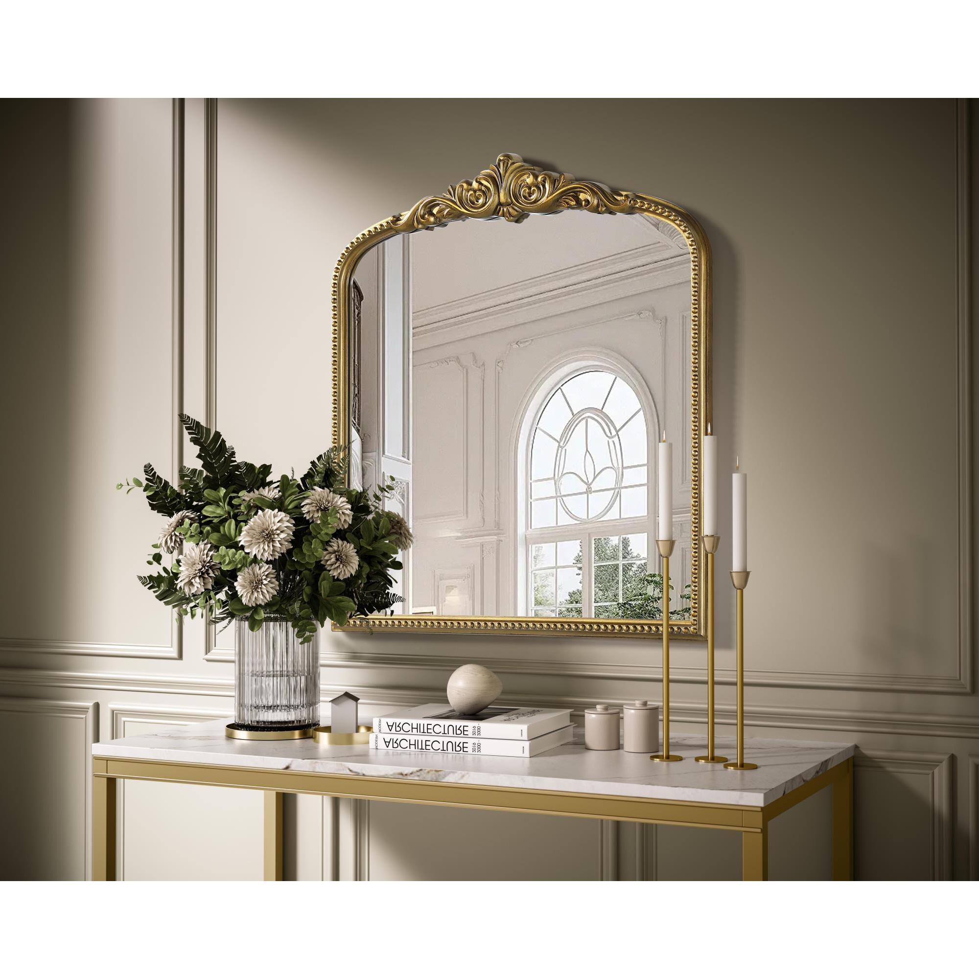 Shown in Antique Brass finish