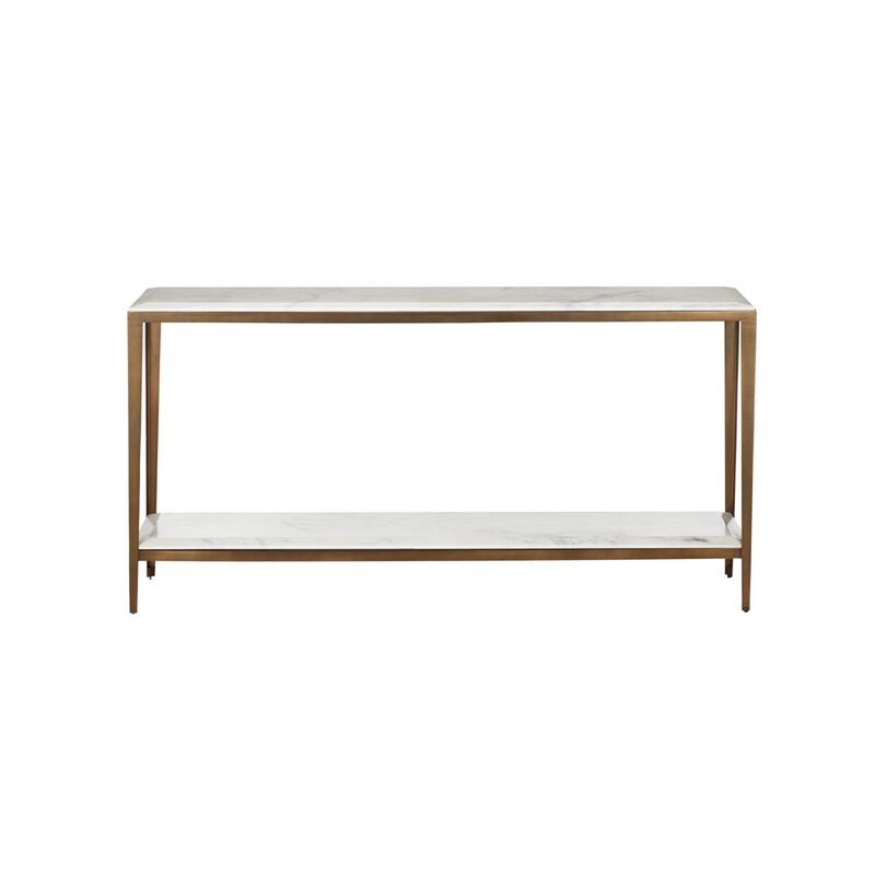 Oblique Console Table by Currey and Company