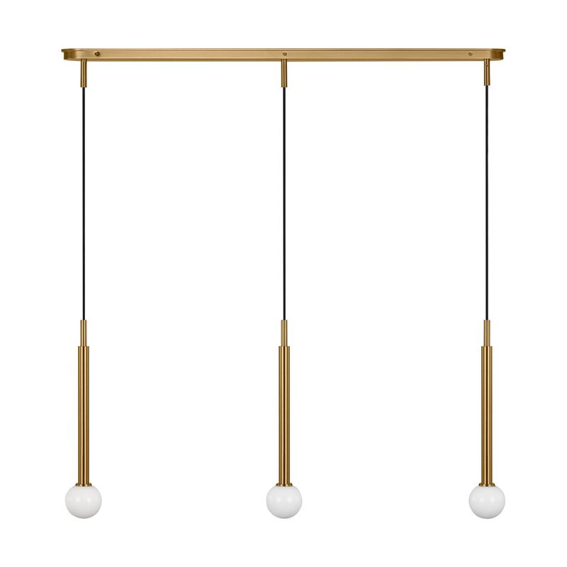Kelly Wearstler Nodes 48 Inch Linear Chandelier by Visual Comfort Studio