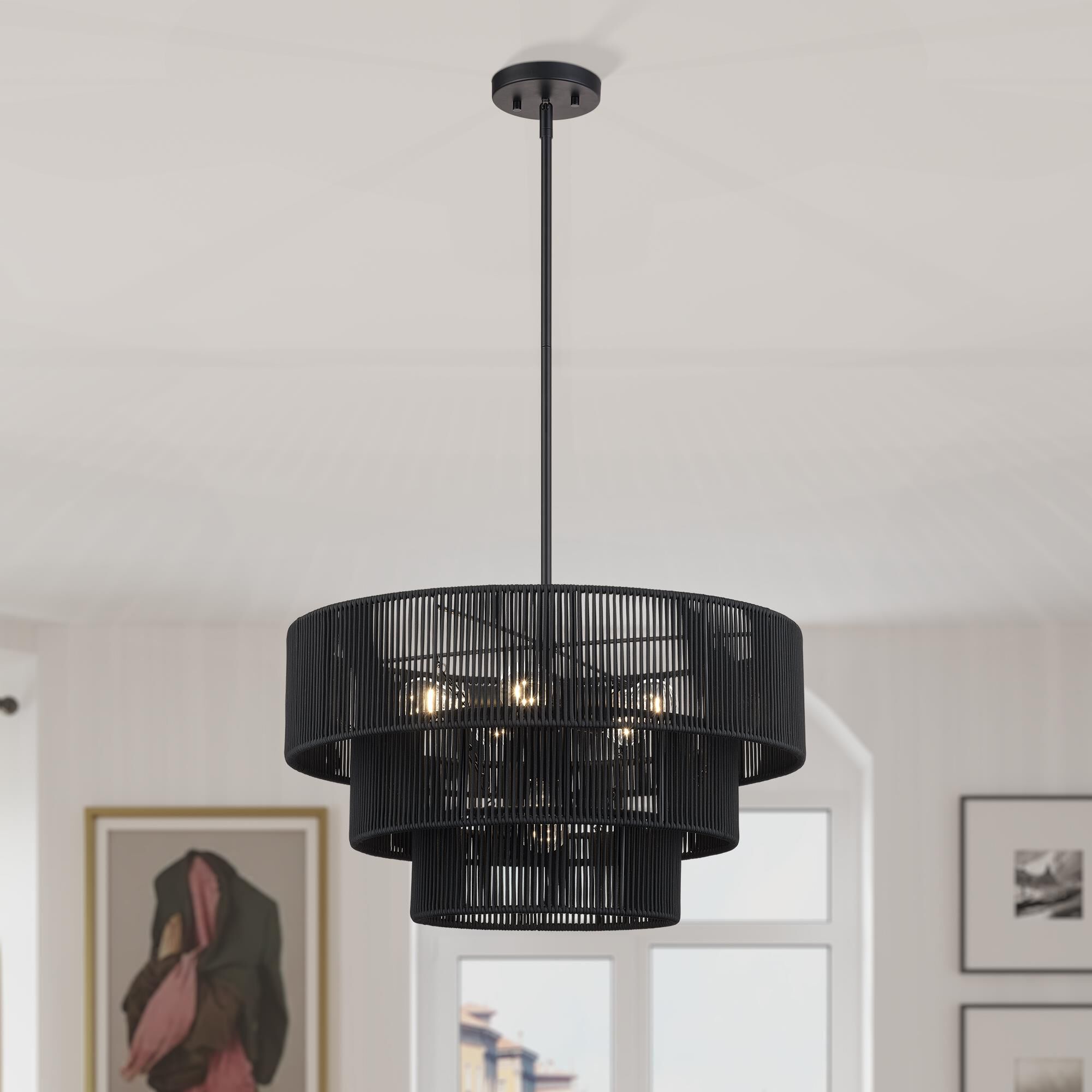 Acordia 23 Inch Large Pendant by Livex Lighting