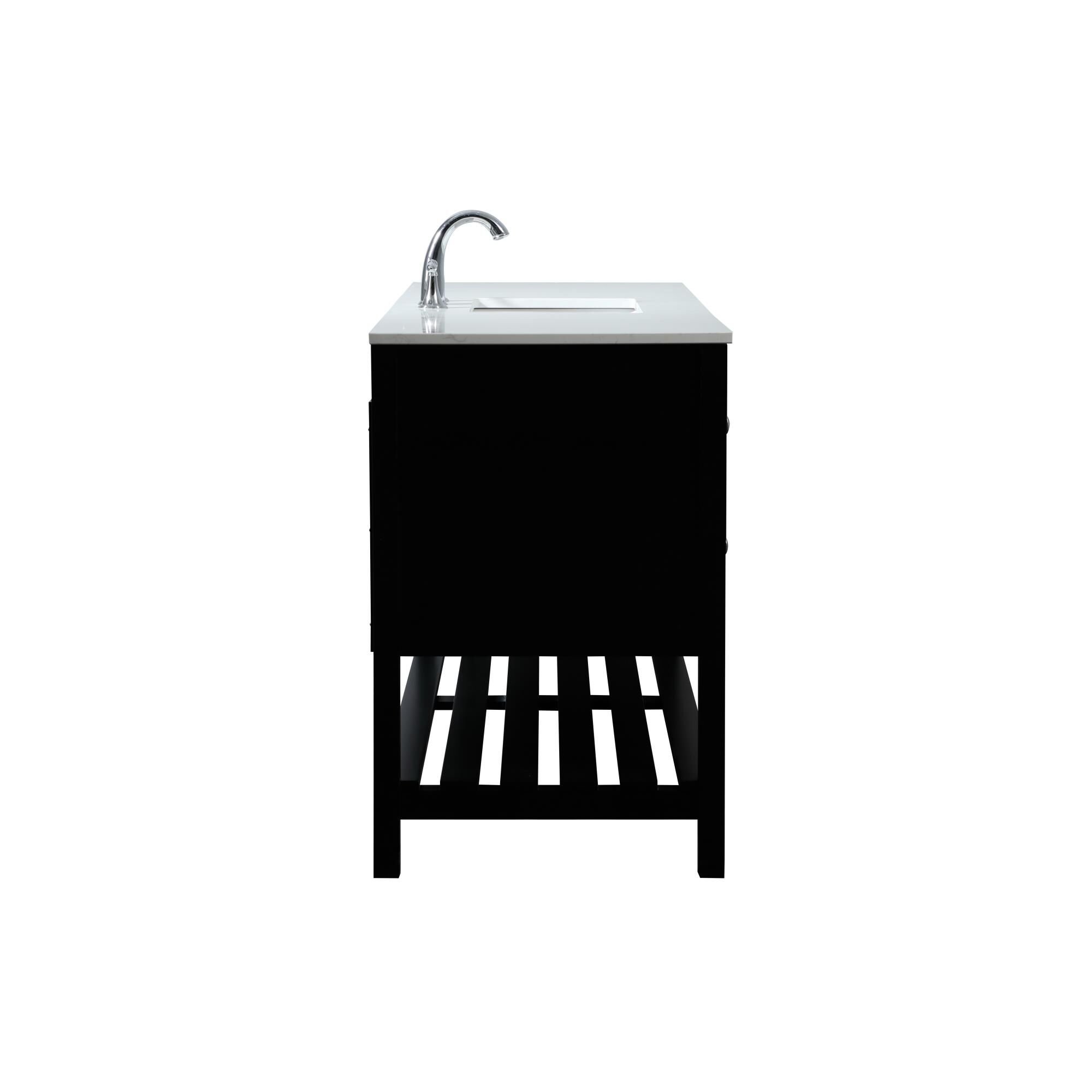 Shown in Black finish