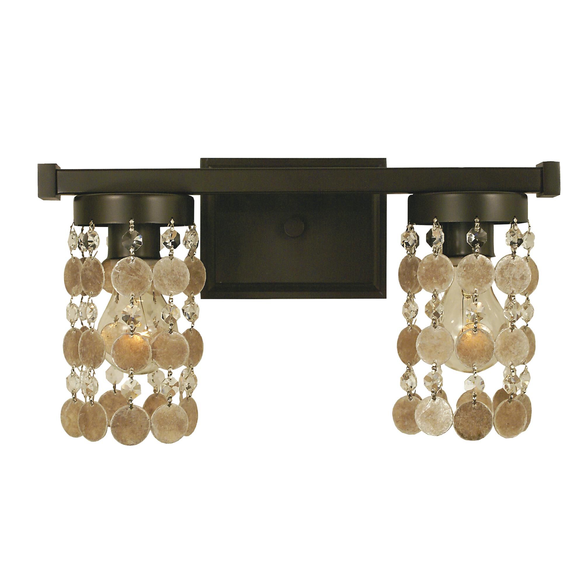 Naomi 15 Inch 2 Light Bath Vanity Light by Framburg