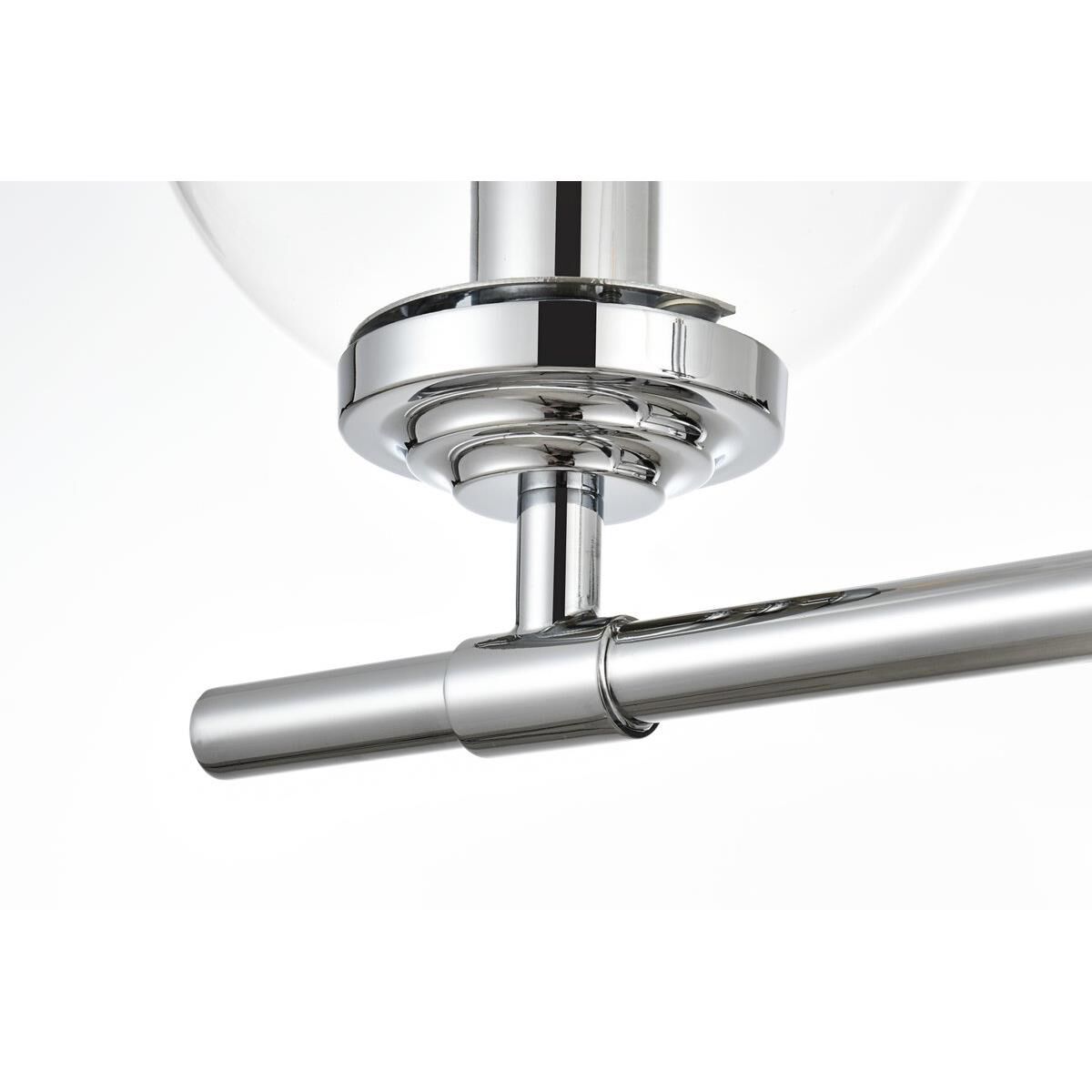 Ingrid 33 Inch 4 Light Bath Vanity Light by Elegant Lighting