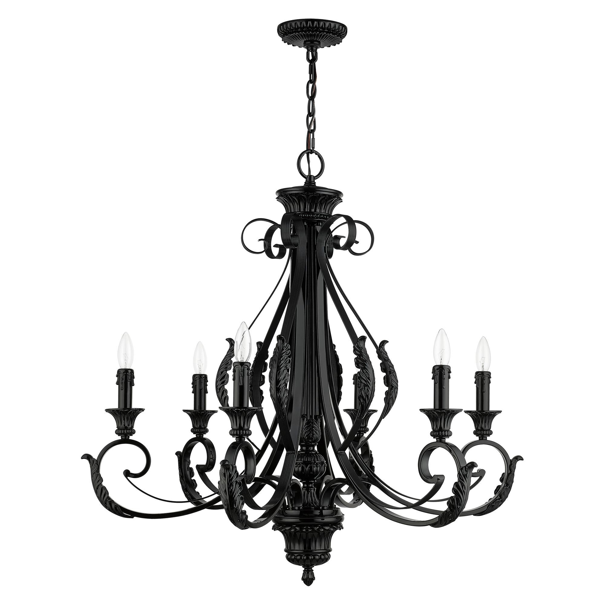 Valencia 6 Light Mini Chandelier by Livex Lighting