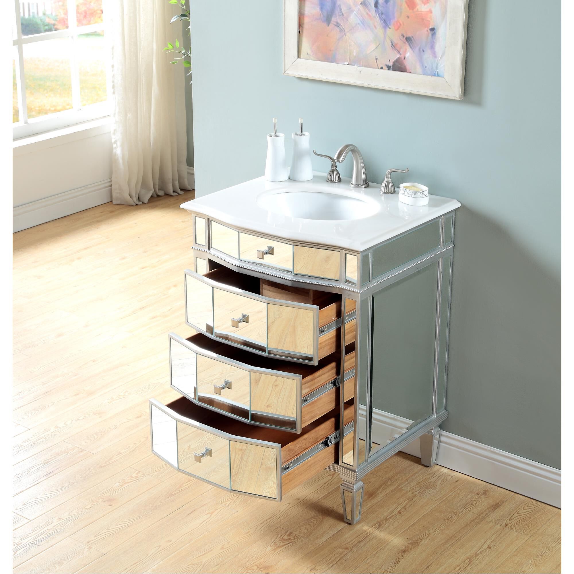 Shown in Silver finish