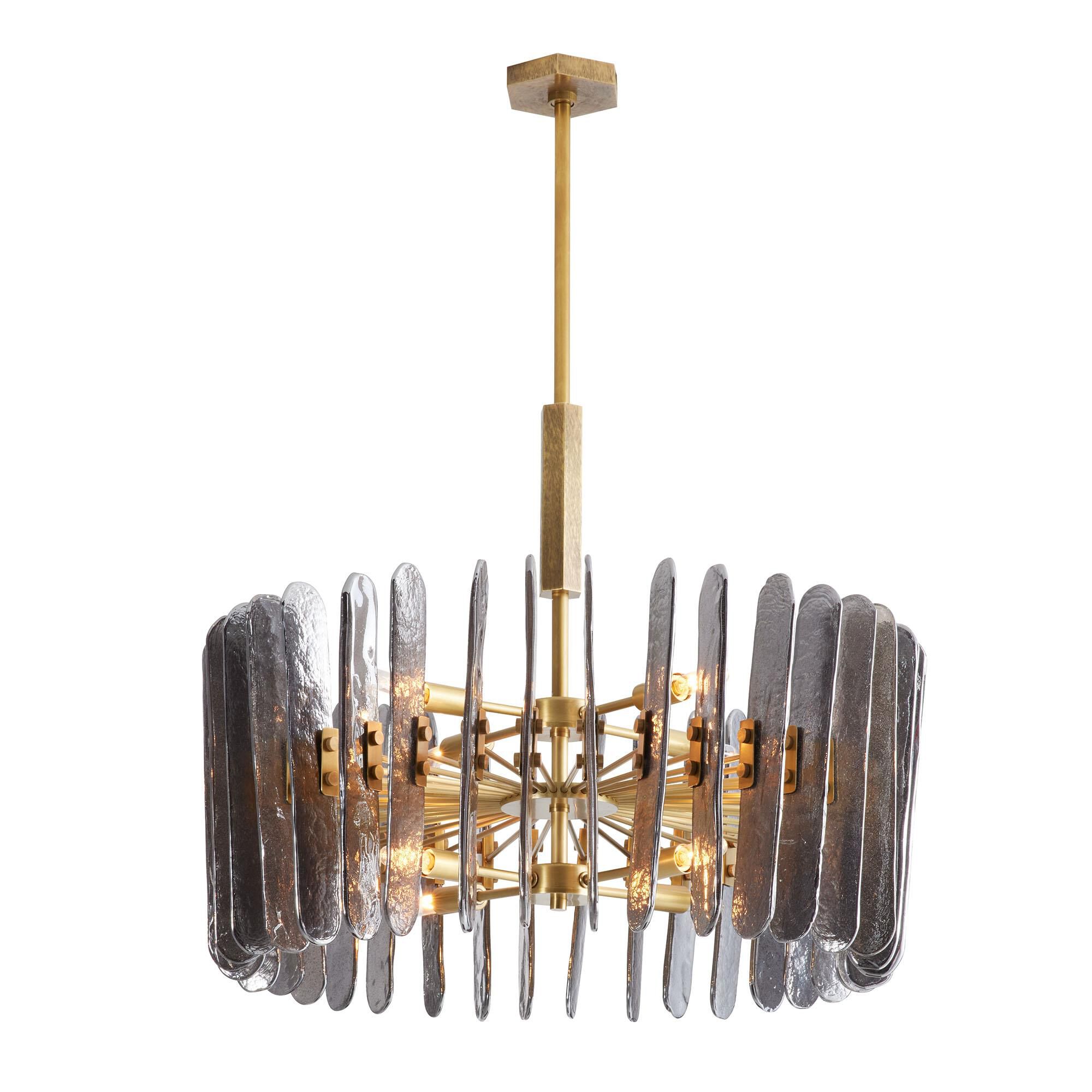 Klaus 25 Inch 8 Light Chandelier by Arteriors Home