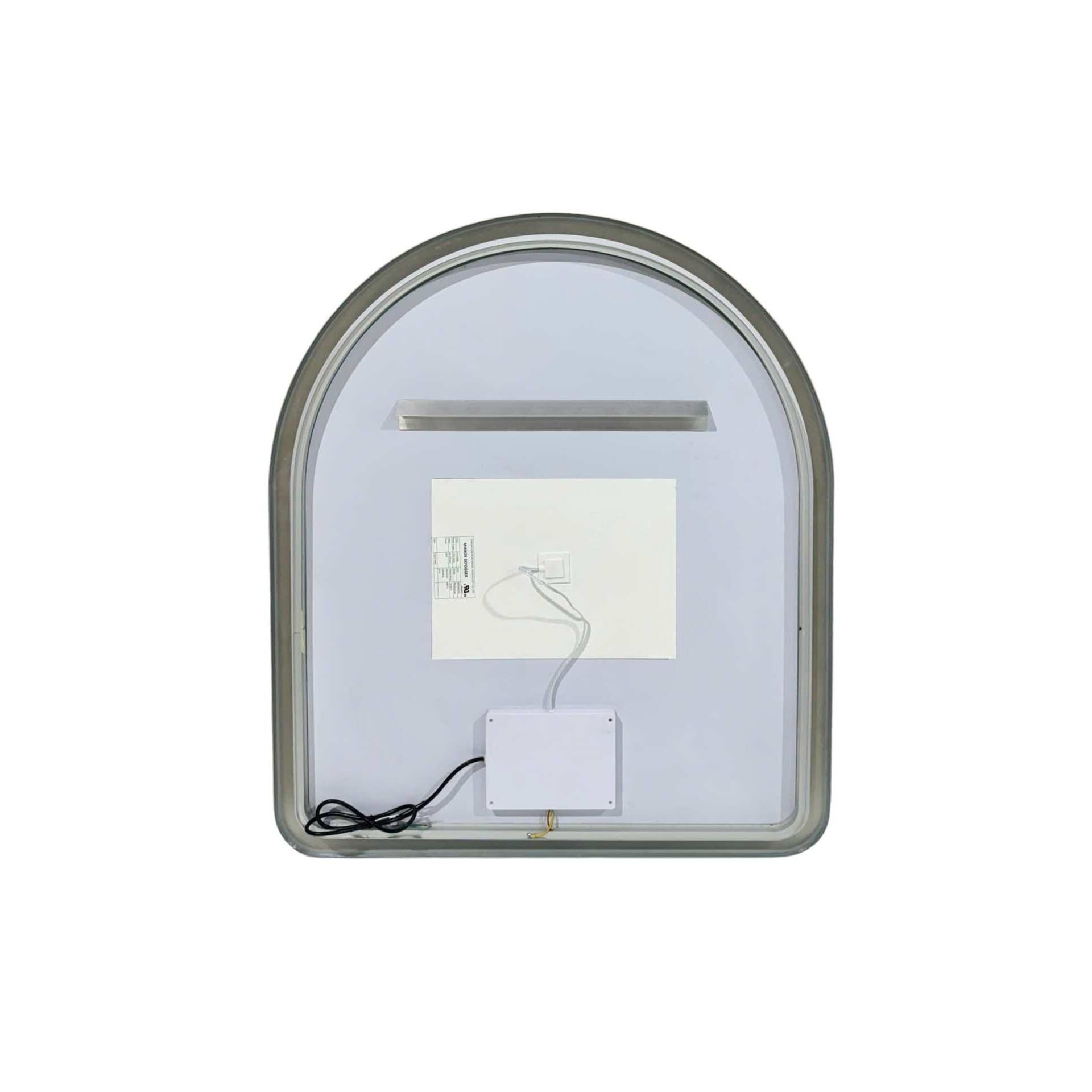 Harmoni 42 Inch Arched LED Lighted Mirror by Elegant Decor