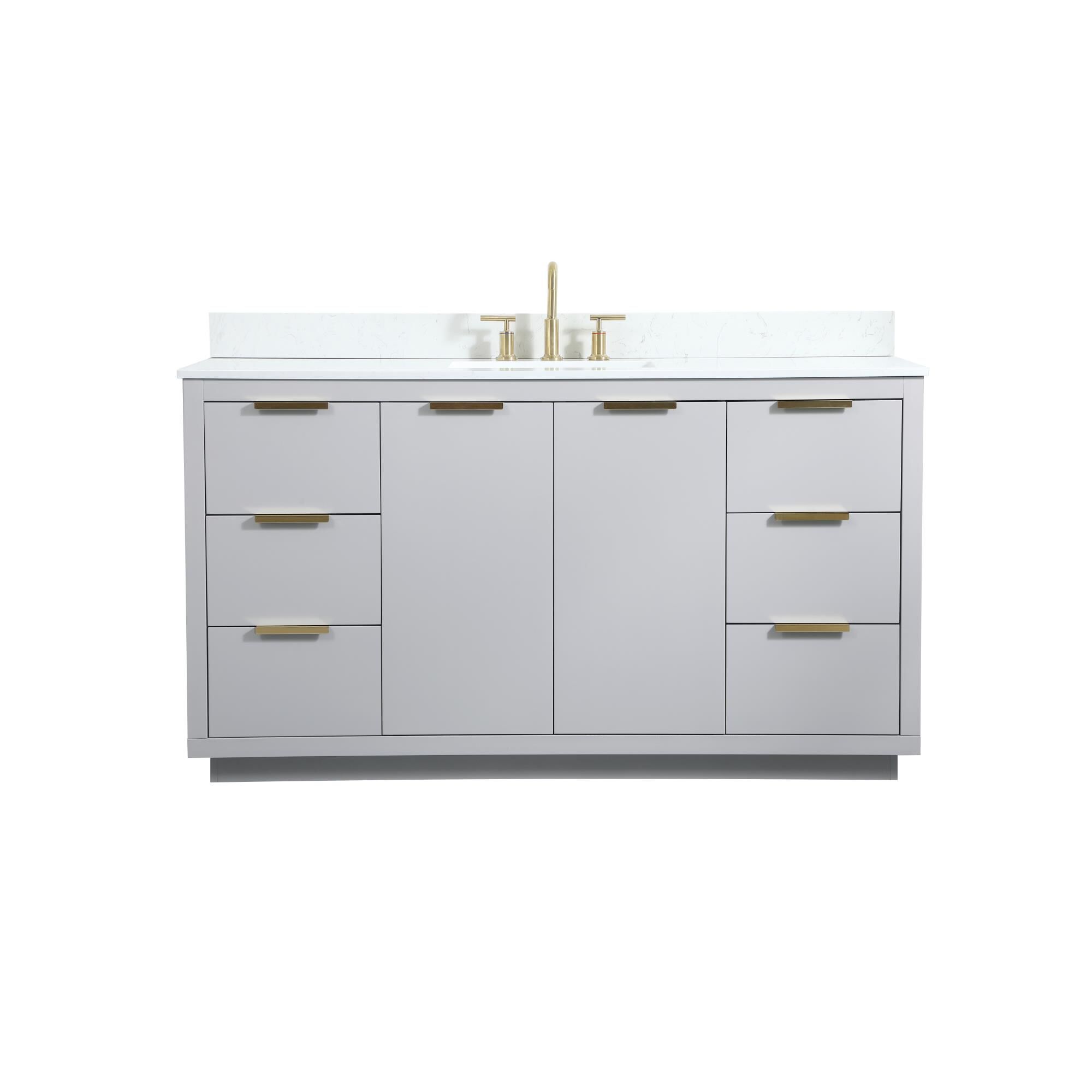 Shown in Grey finish