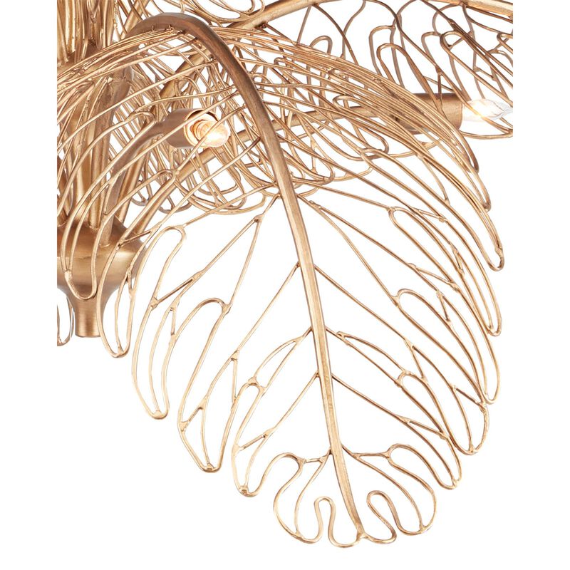 Taormina 49 Inch 8 Light Chandelier by Currey and Company