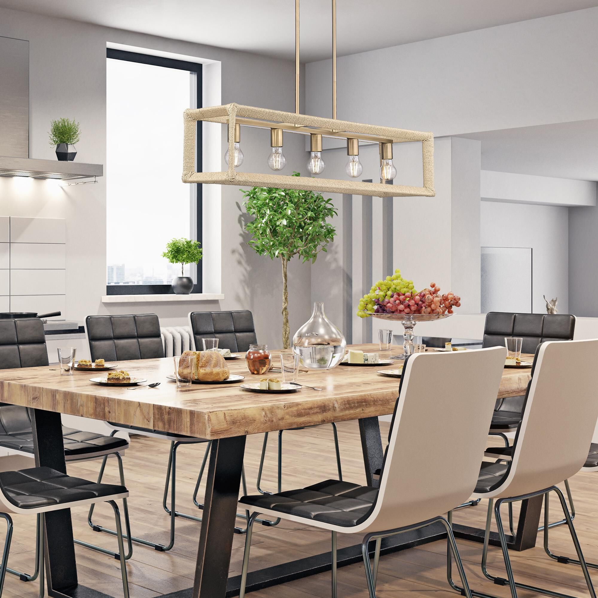 Kimber 41 Inch Linear Suspension Light by Golden Lighting