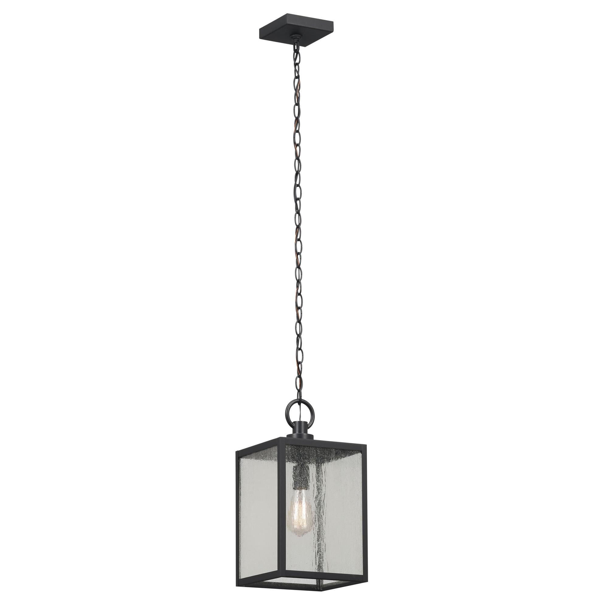 Shown in Black Textured finish and Clear Seeded glass