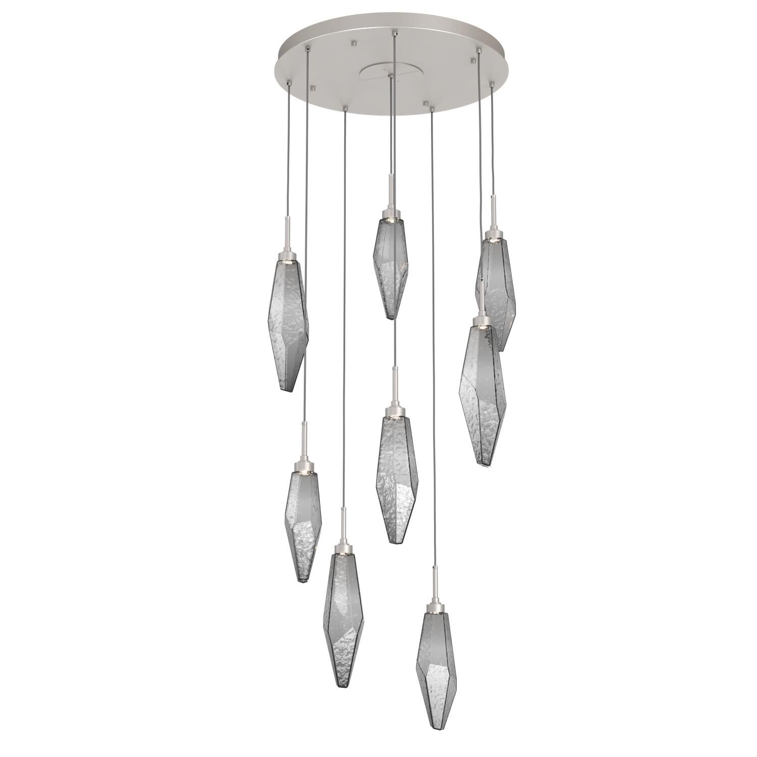 Shown in Metallic Beige Silver finish and Chilled Smoke glass