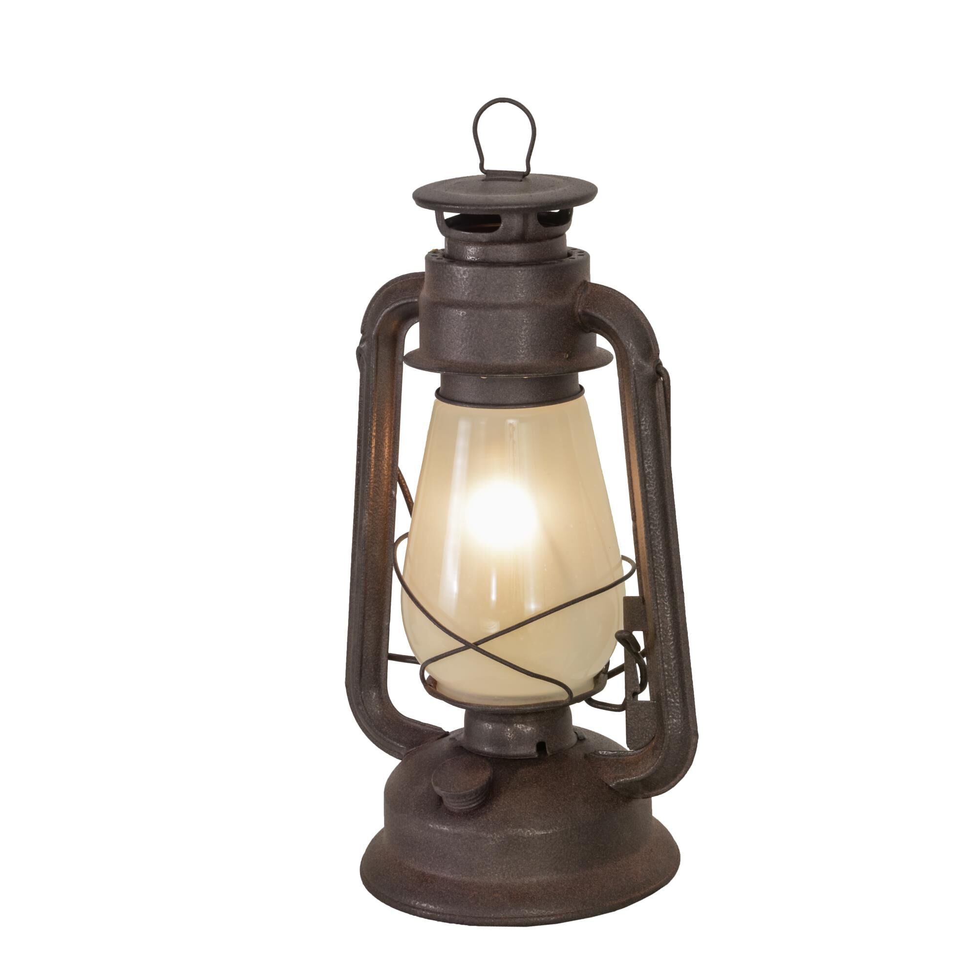 Miners Lantern 12 Inch Table Lamp by Meyda Lighting