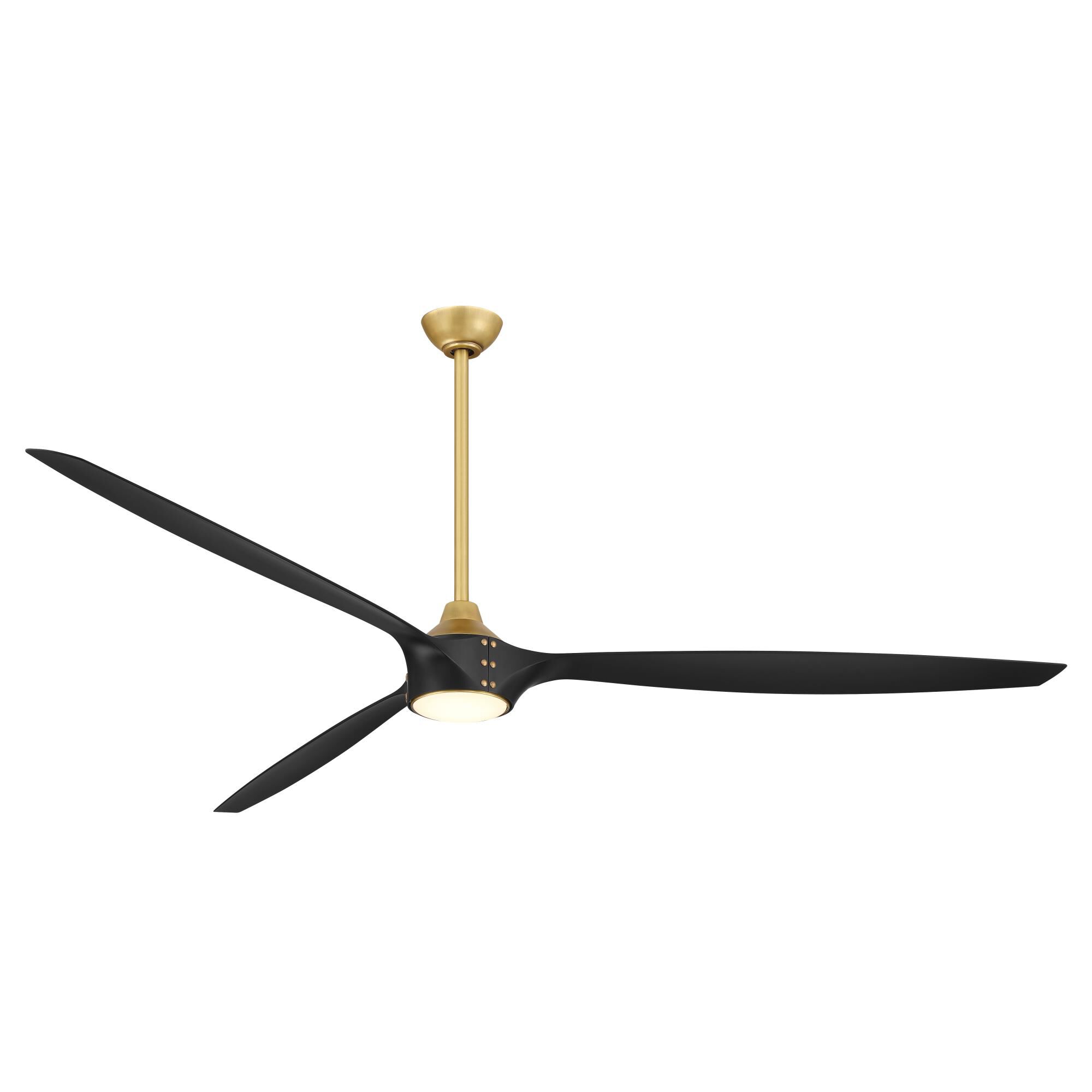 Pierce 84 Inch Ceiling Fan with Light Kit by Minka Aire