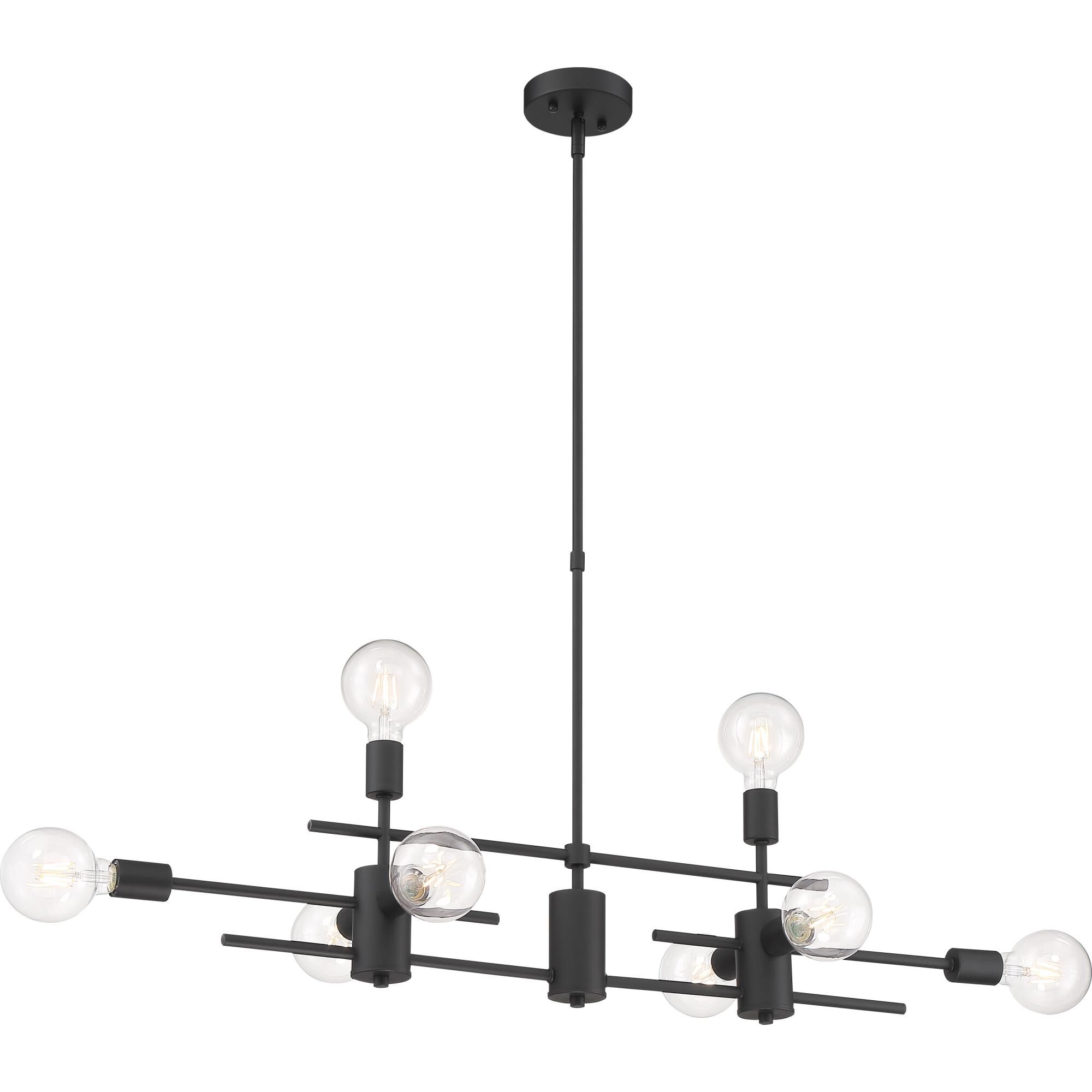 Delphi 45 Inch 8 Light Linear Suspension Light by Nuvo Lighting