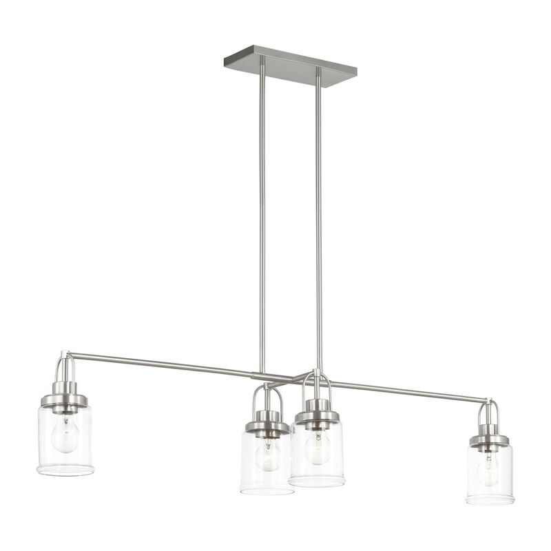 Anders Medium Linear Chandelier by Visual Comfort Studio