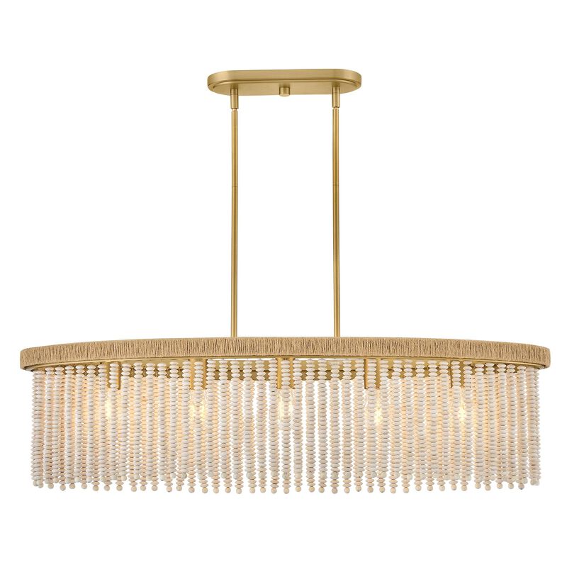 Indra Medium Linear Chandelier by Hinkley