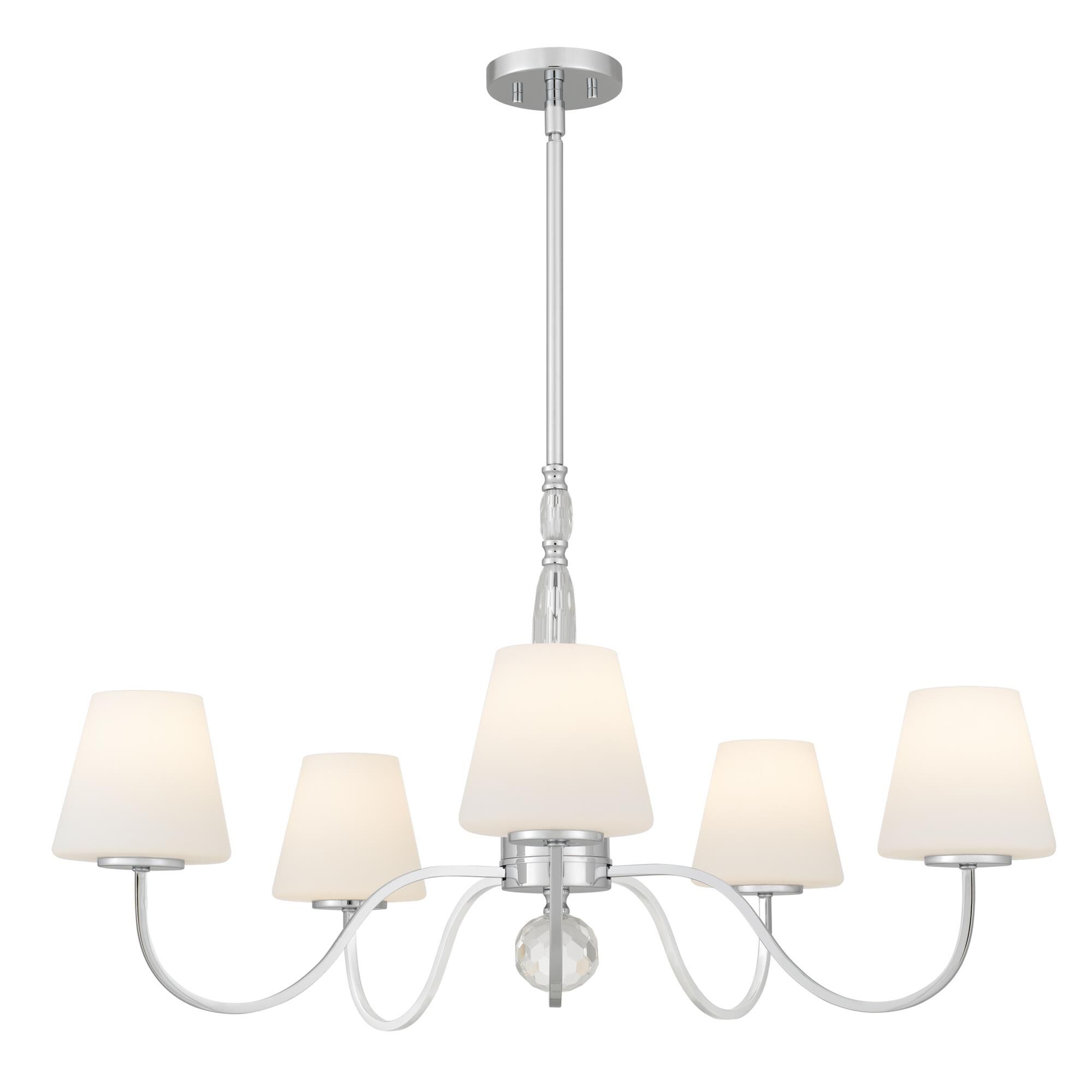 Stone 35 Inch Chandelier by Quoizel