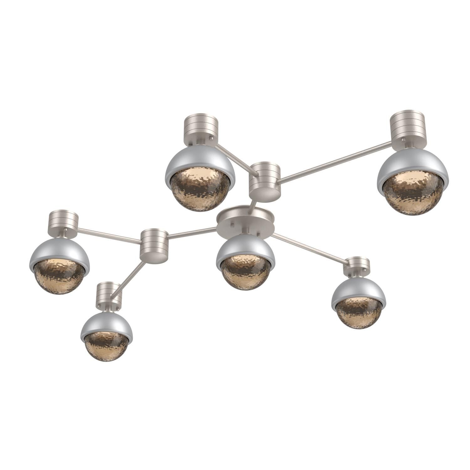 Shown in Beige Silver finish and Bronze glass and Classic Silver accent