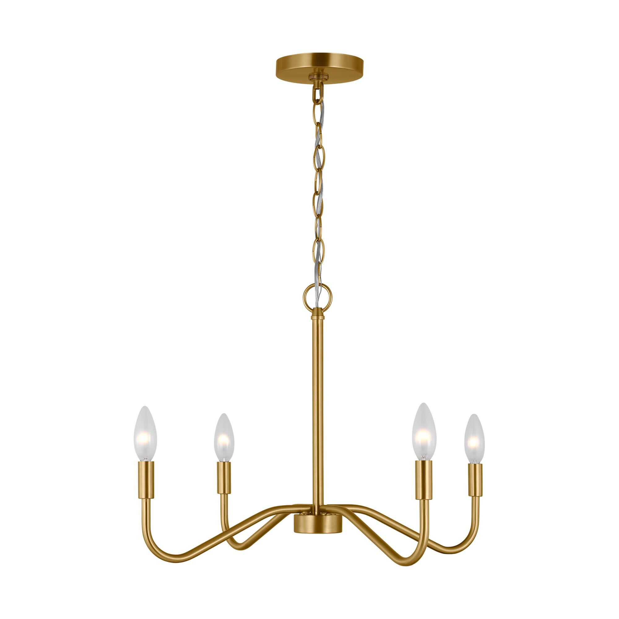Shown in Satin Brass finish