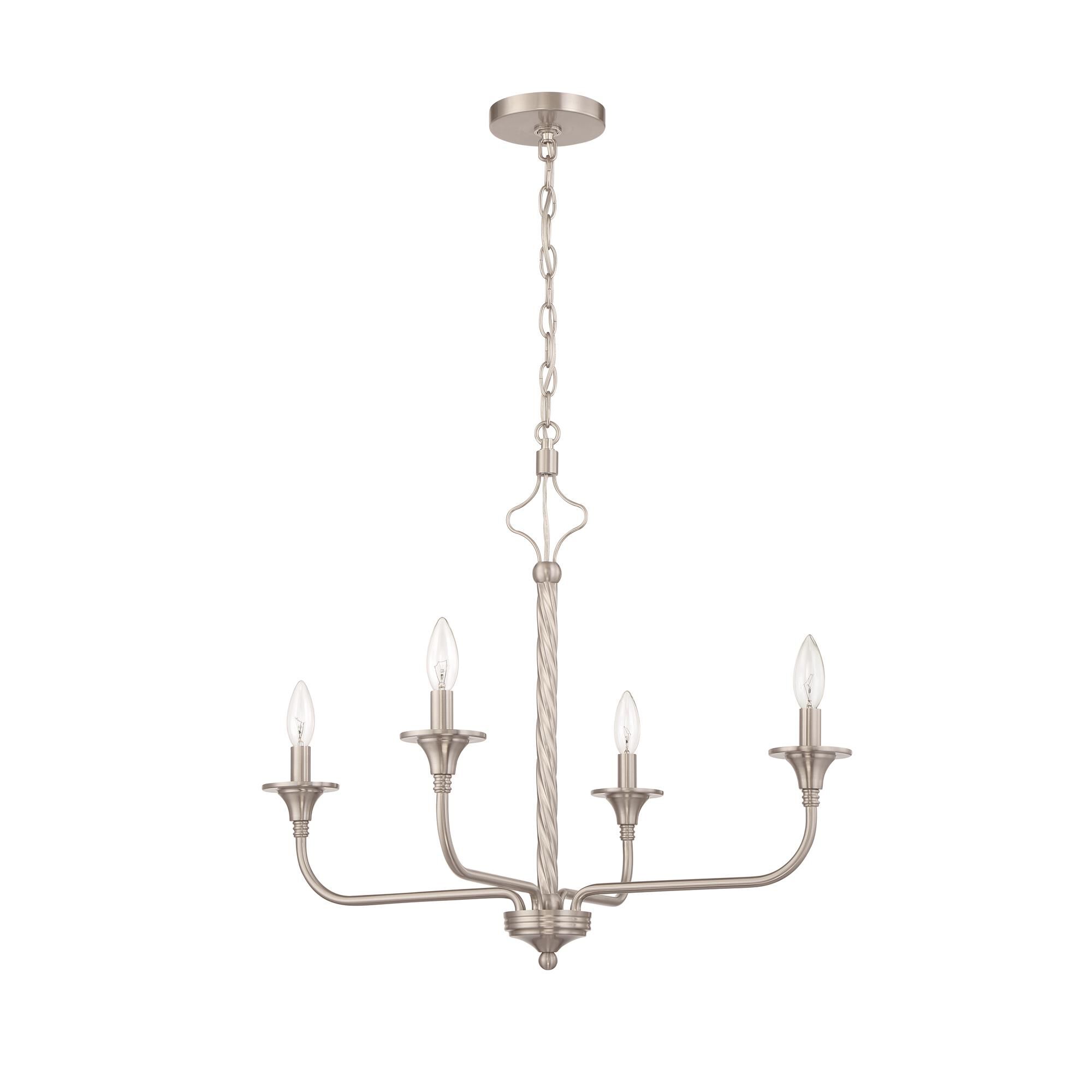 Jolenne 25 Inch 4 Light Chandelier by Craftmade