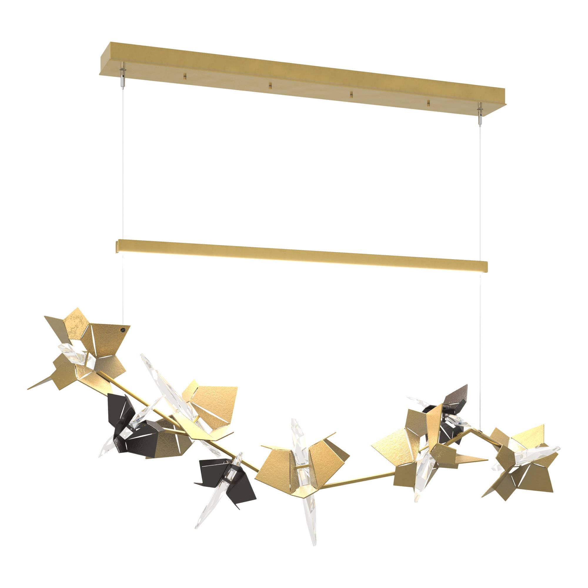 Shown in Modern Brass finish and Oil Rubbed Bronze (14) accent