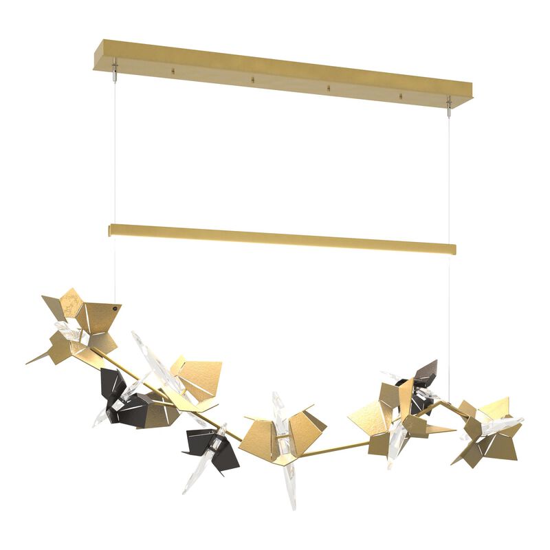 Belladonna Medium Linear Chandelier by Hubbardton Forge