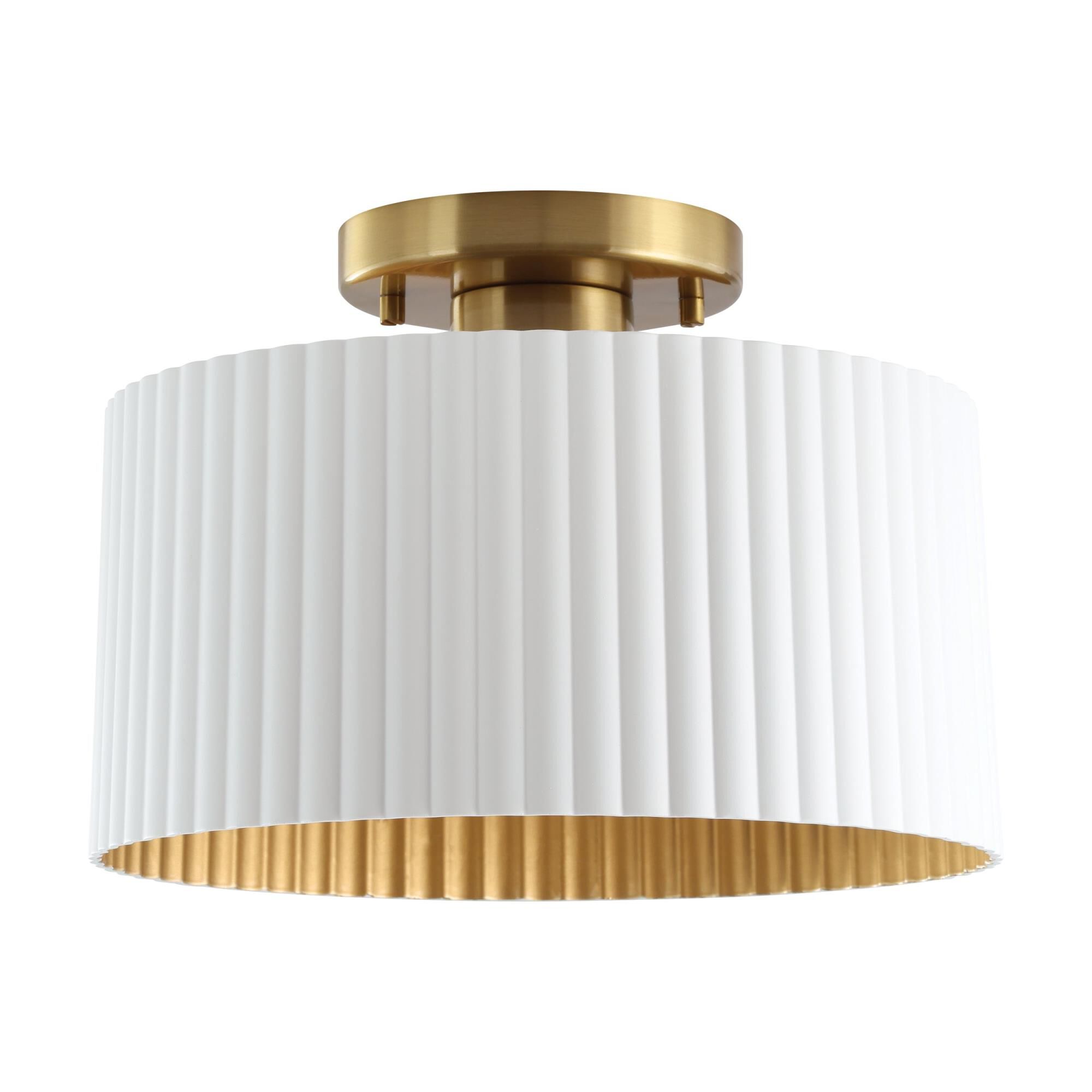 Leilani 11 Inch Semi Flush Mount by Eglo Lighting