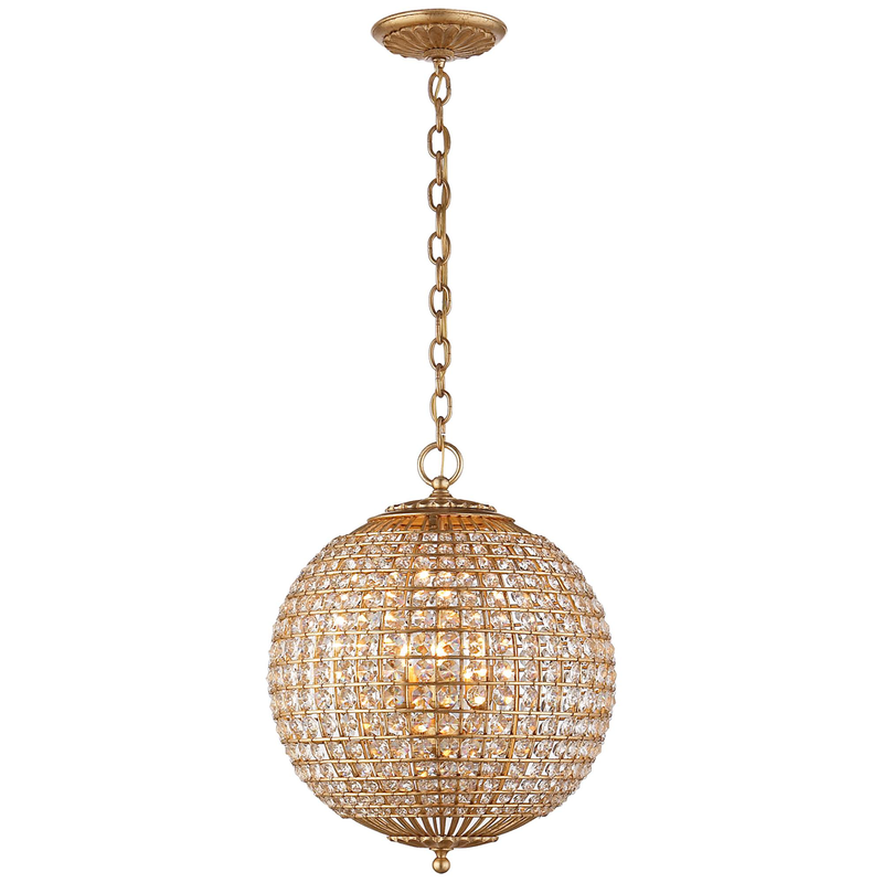 AERIN Renwick 19 Inch 4 Light Mini Chandelier by Visual Comfort Signature Collection