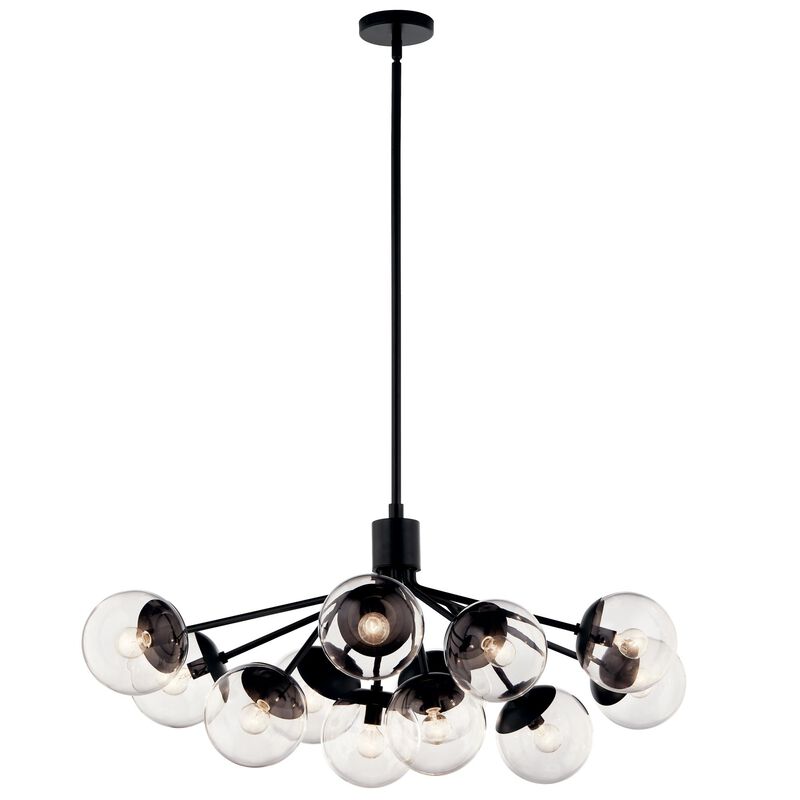 Silvarious Medium Linear Chandelier by Kichler