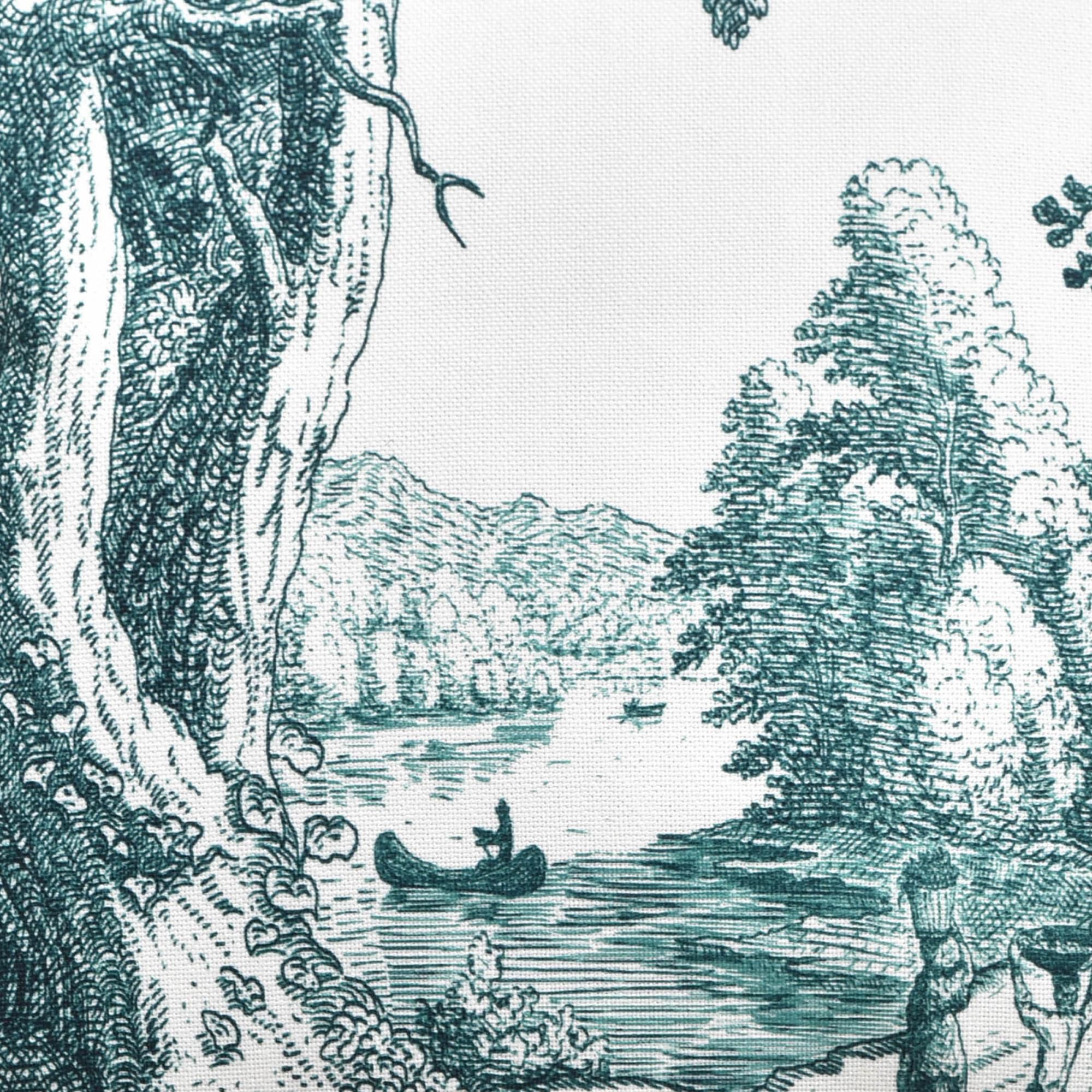 Shown in Azure, Ivory finish