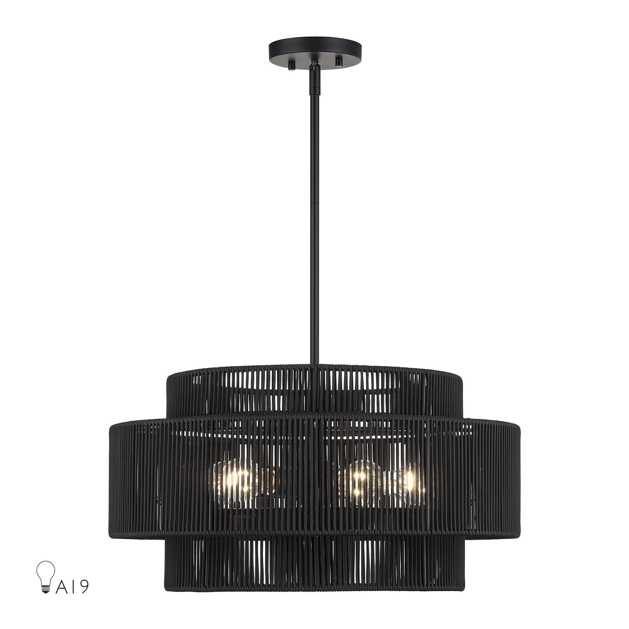 Acordia 22 Inch Large Pendant by Livex Lighting