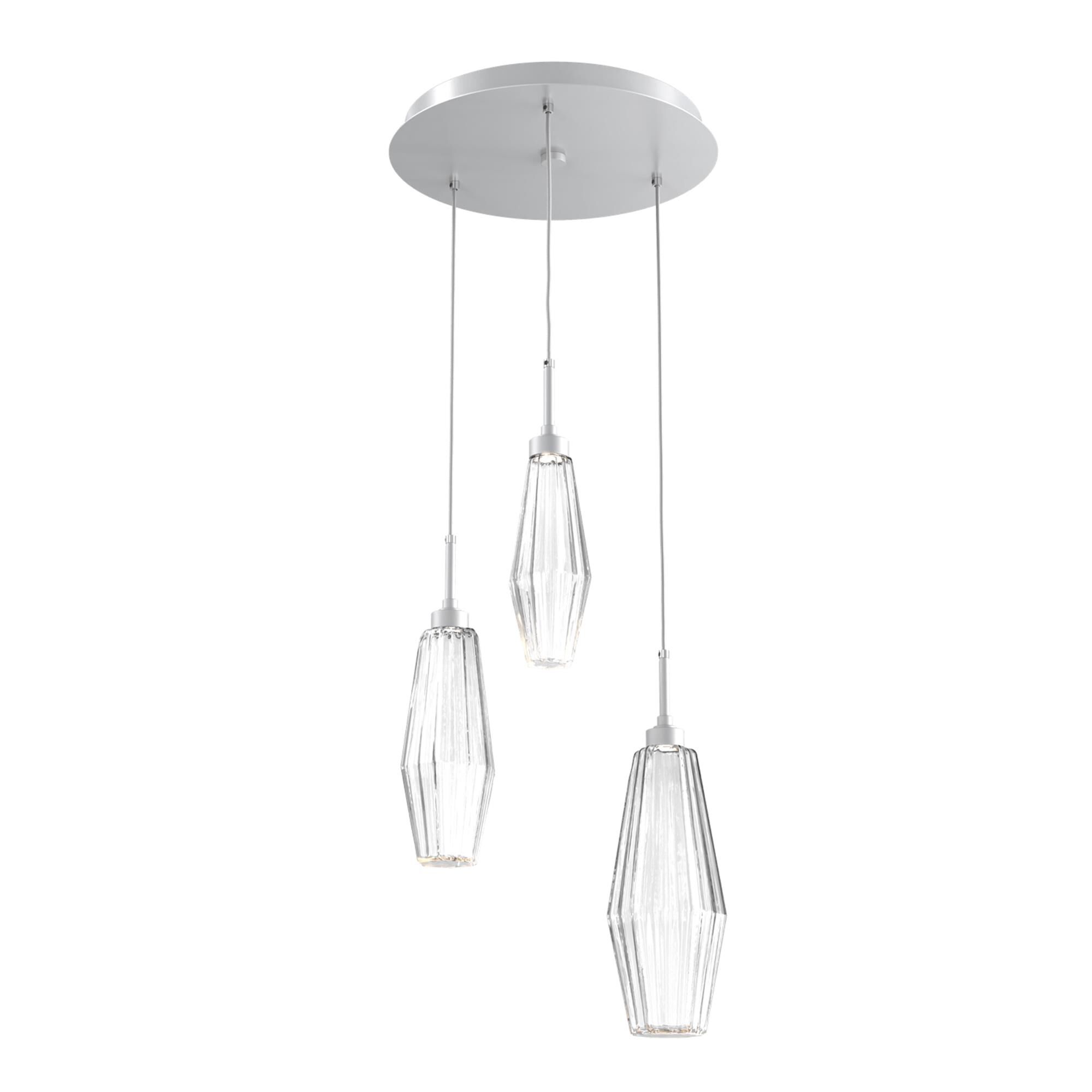 Aalto 17 Inch 3 Light Multi Light Pendant,