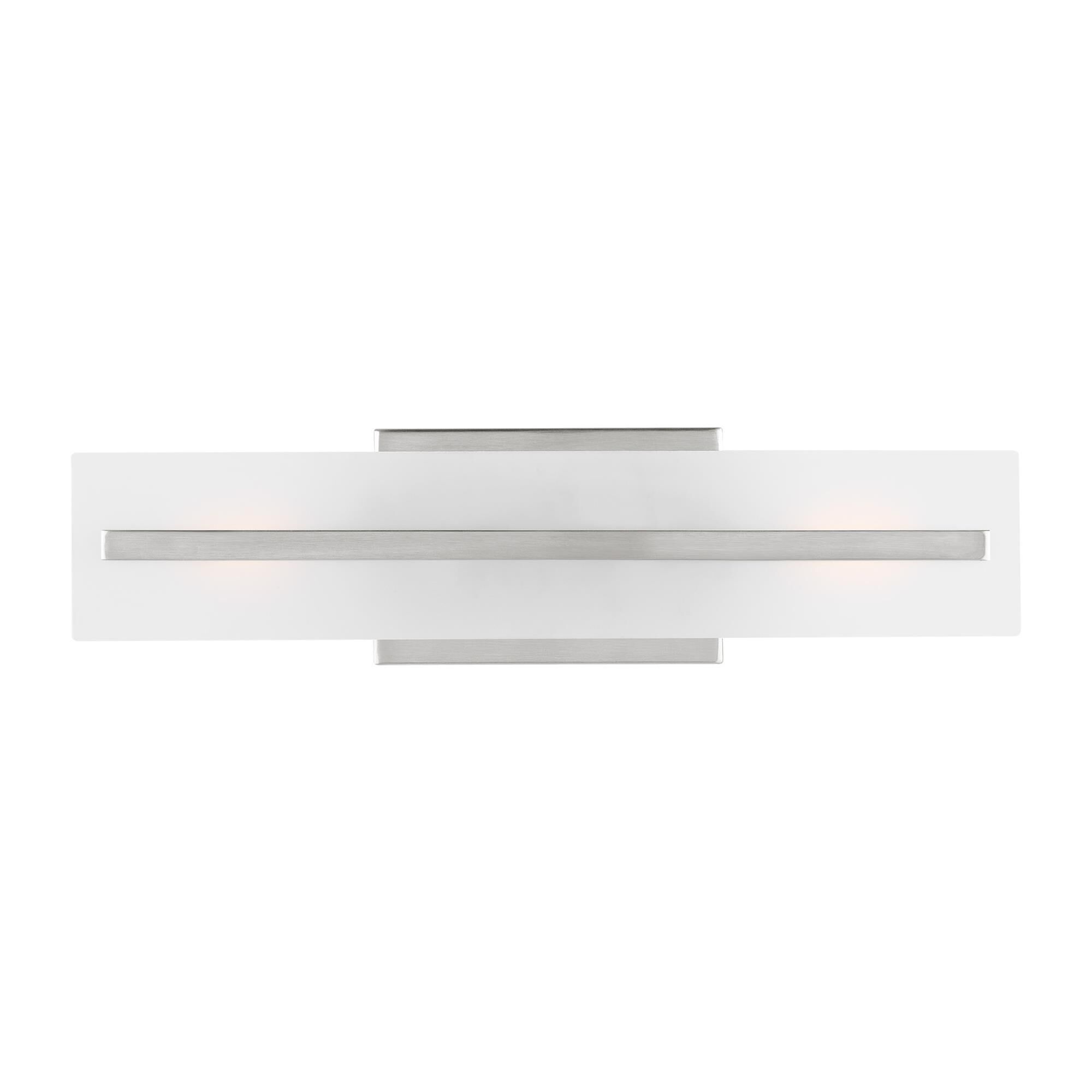 Shown in Brushed Nickel Silver finish and Satin Etched glass and Satin Etched Glass shade