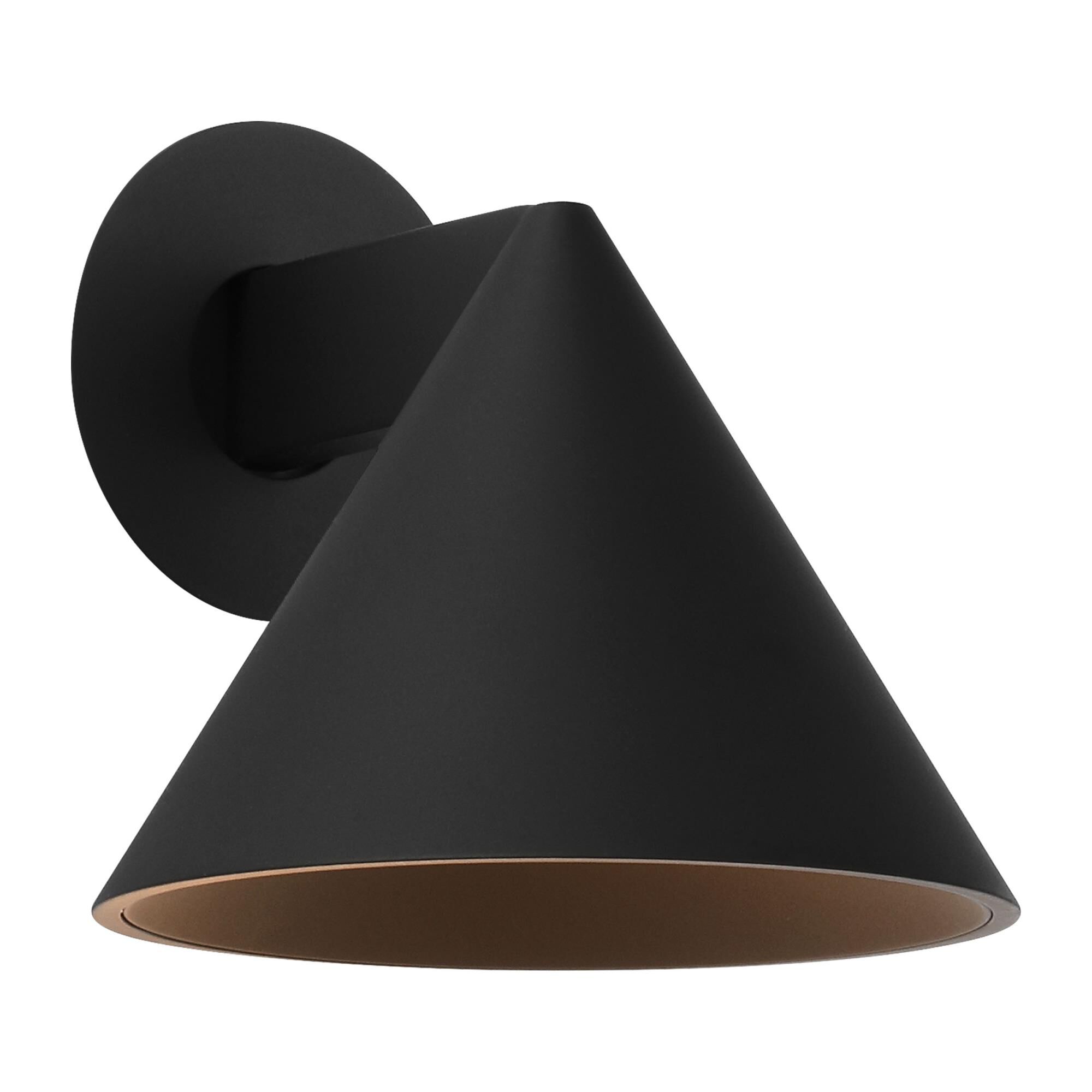 Shown in Nightshade Black finish and Steel shade