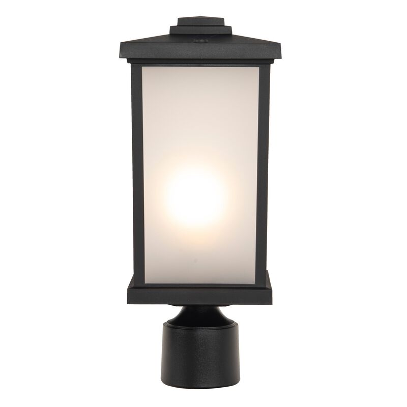 Composite 15 Inch Tall 1 Light Outdoor Post Lamp by Craftmade