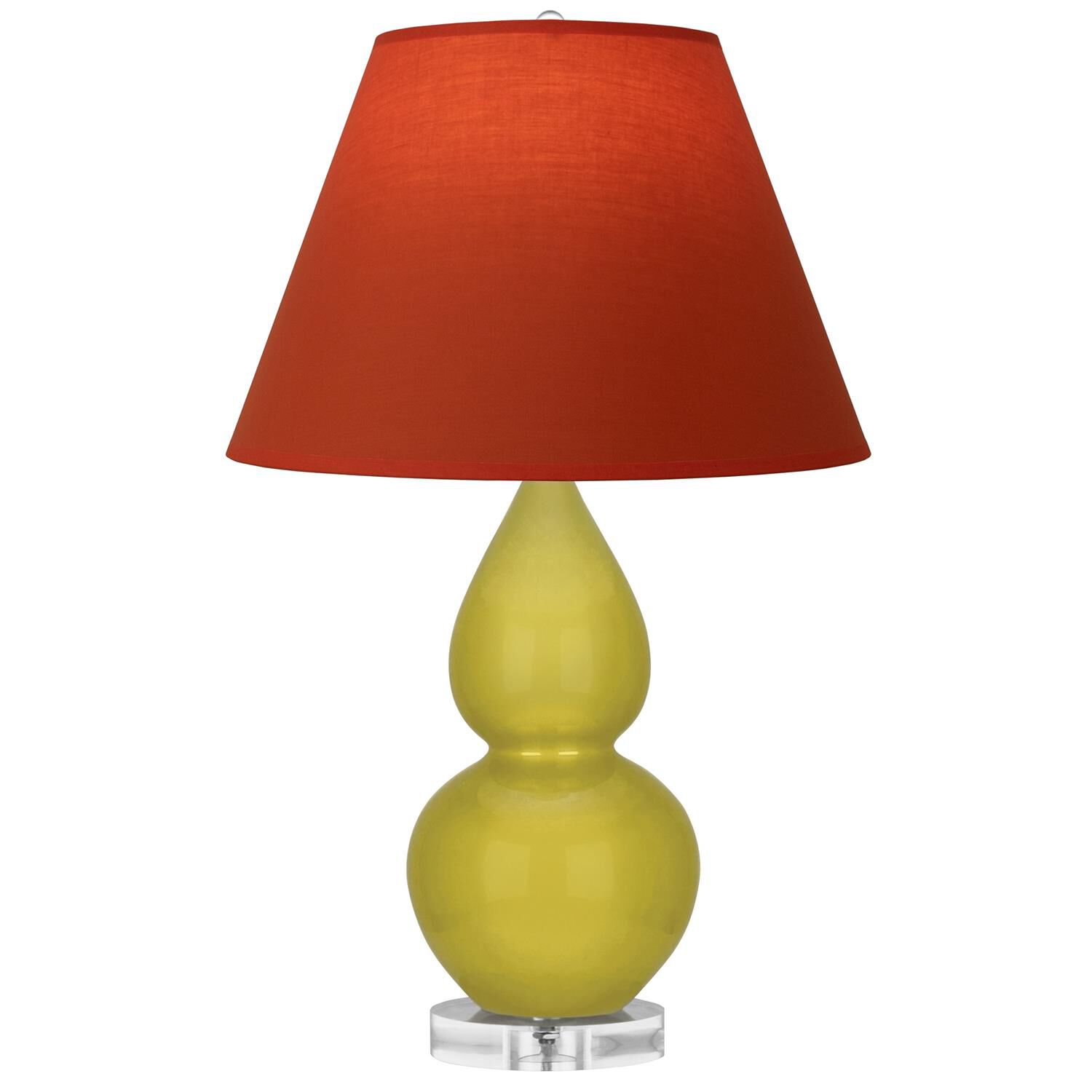 Small Double Gourd 23 Inch Table Lamp by Robert Abbey
